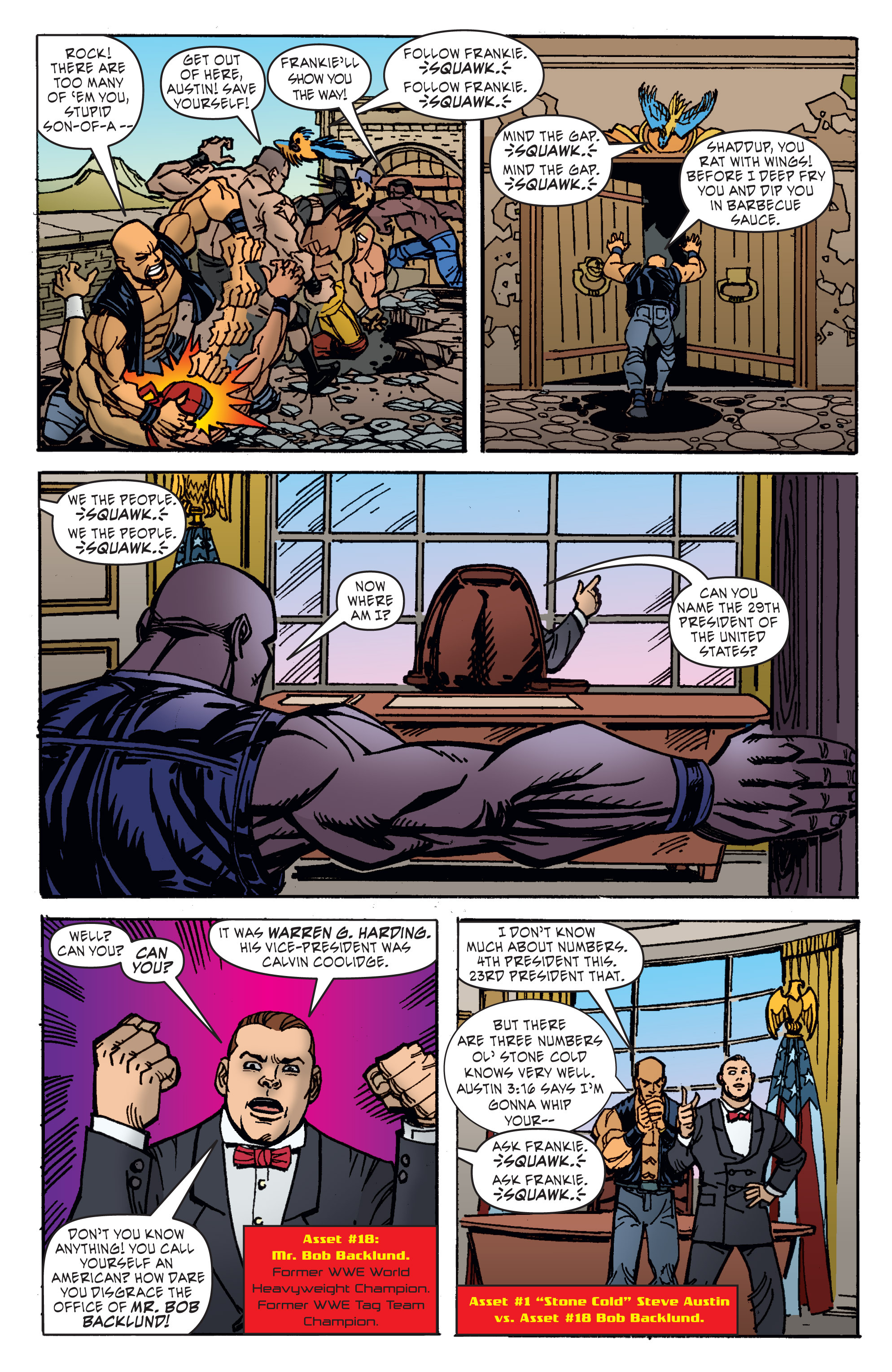 Read online WWE Superstars comic -  Issue #11 - 18