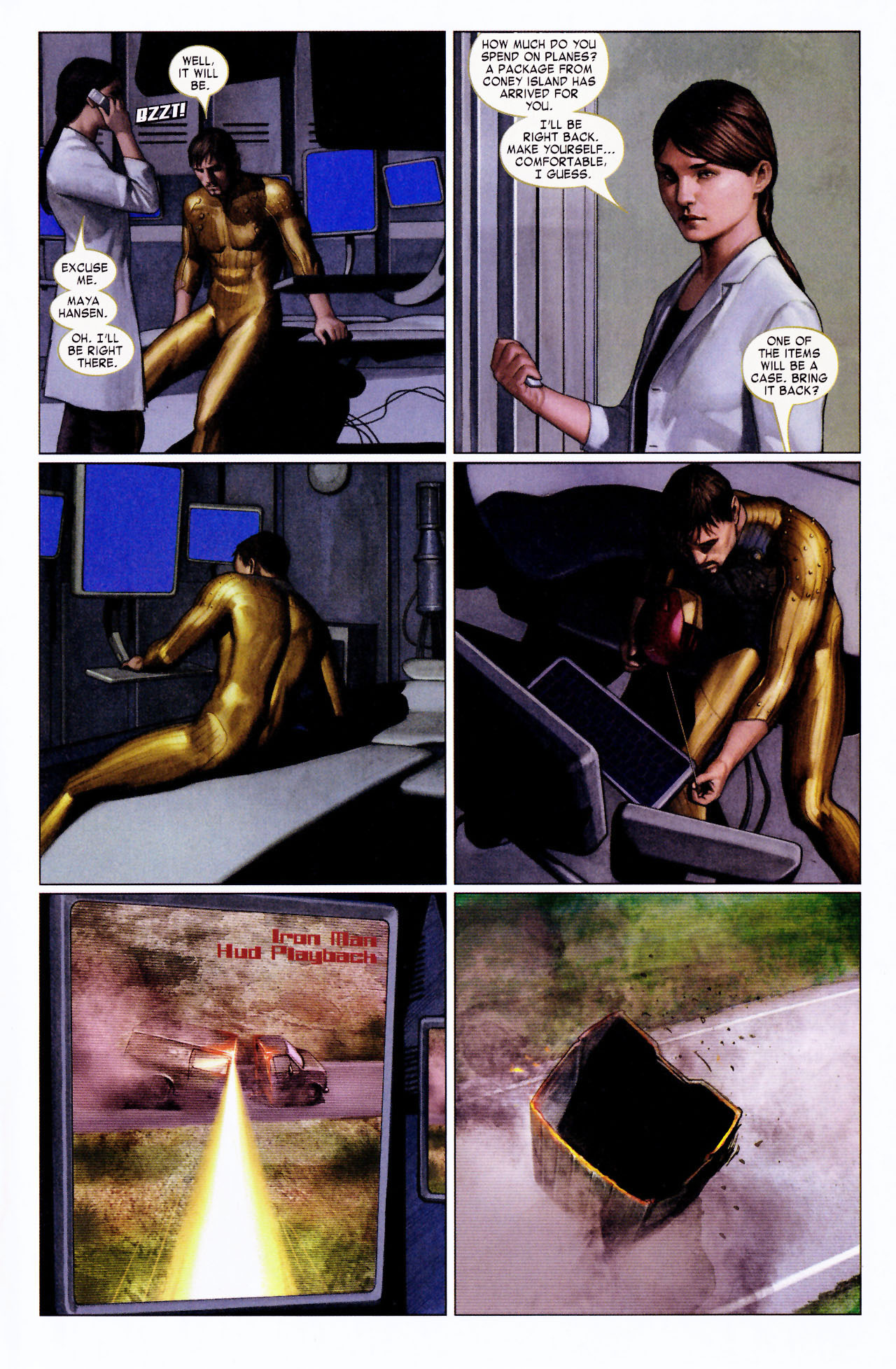 Read online Iron Man: Extremis Director's Cut comic -  Issue #4 - 15