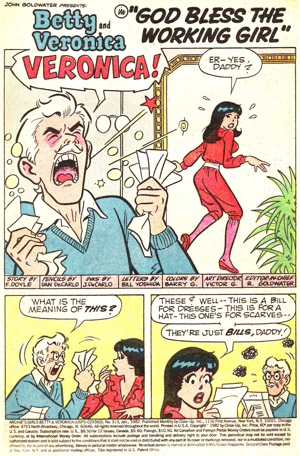 Read online Archie's Girls Betty and Veronica comic -  Issue #313 - 3