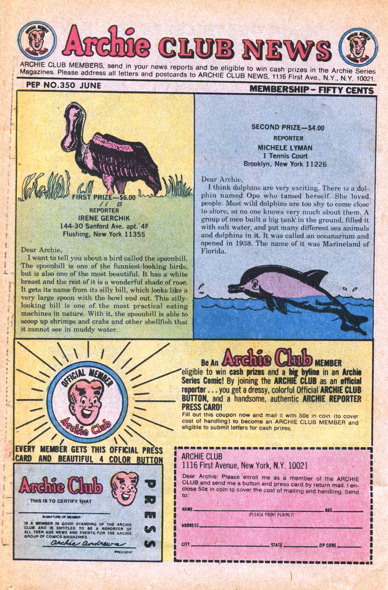 Read online Pep Comics comic -  Issue #350 - 26