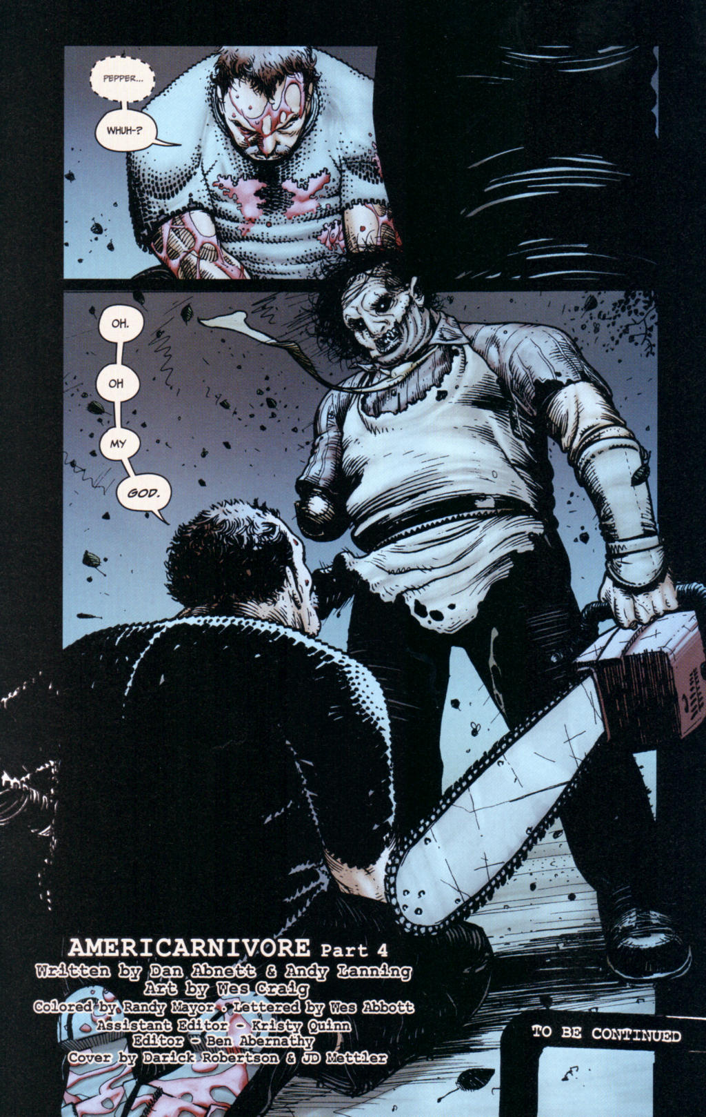Read online The Texas Chainsaw Massacre (2007) comic -  Issue #4 - 23