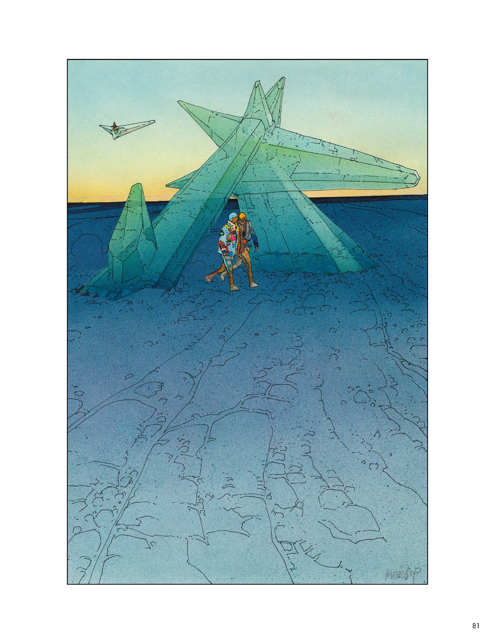 Read online Moebius Library comic -  Issue # TPB 3 - 70