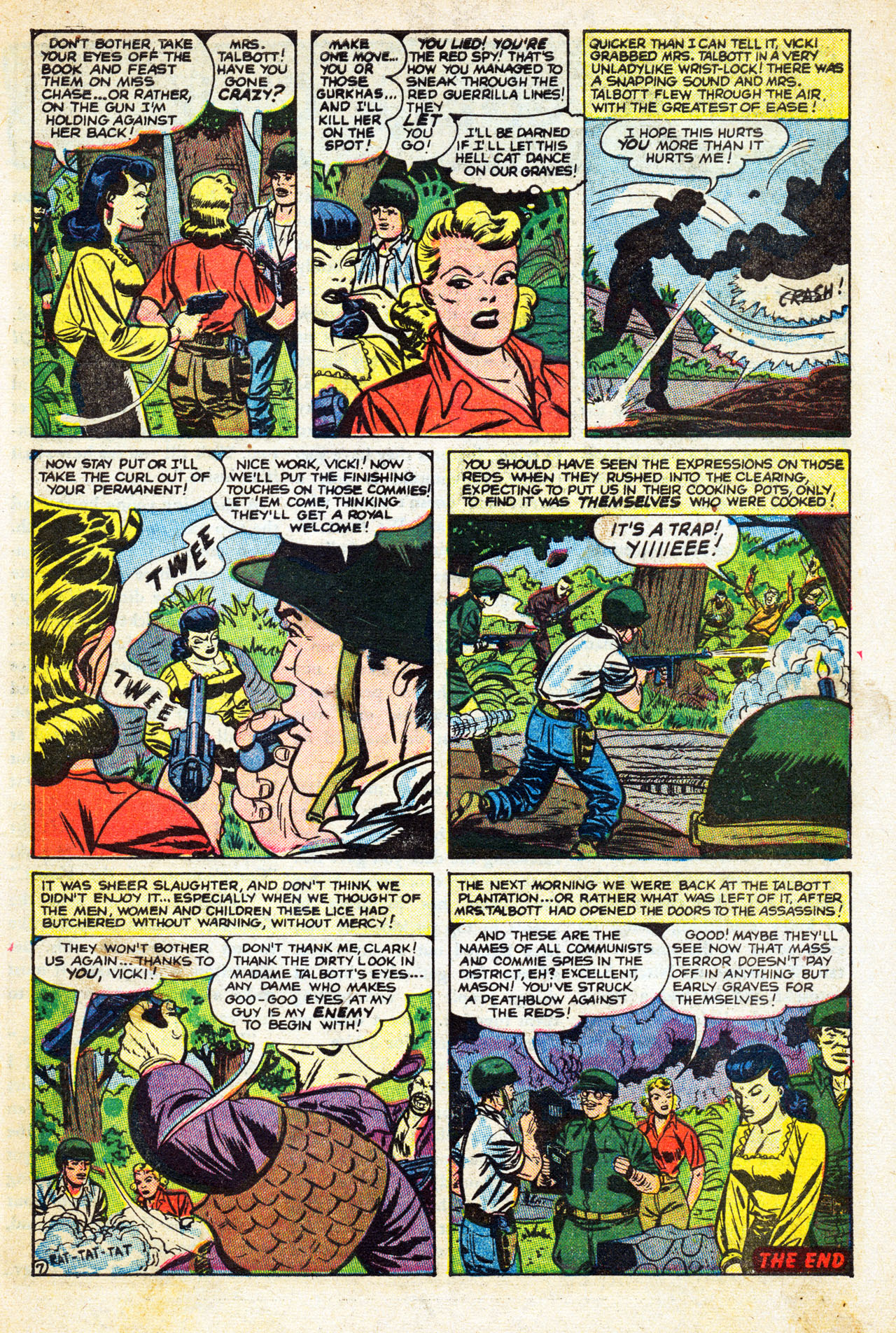 Read online Spy Fighters comic -  Issue #8 - 9