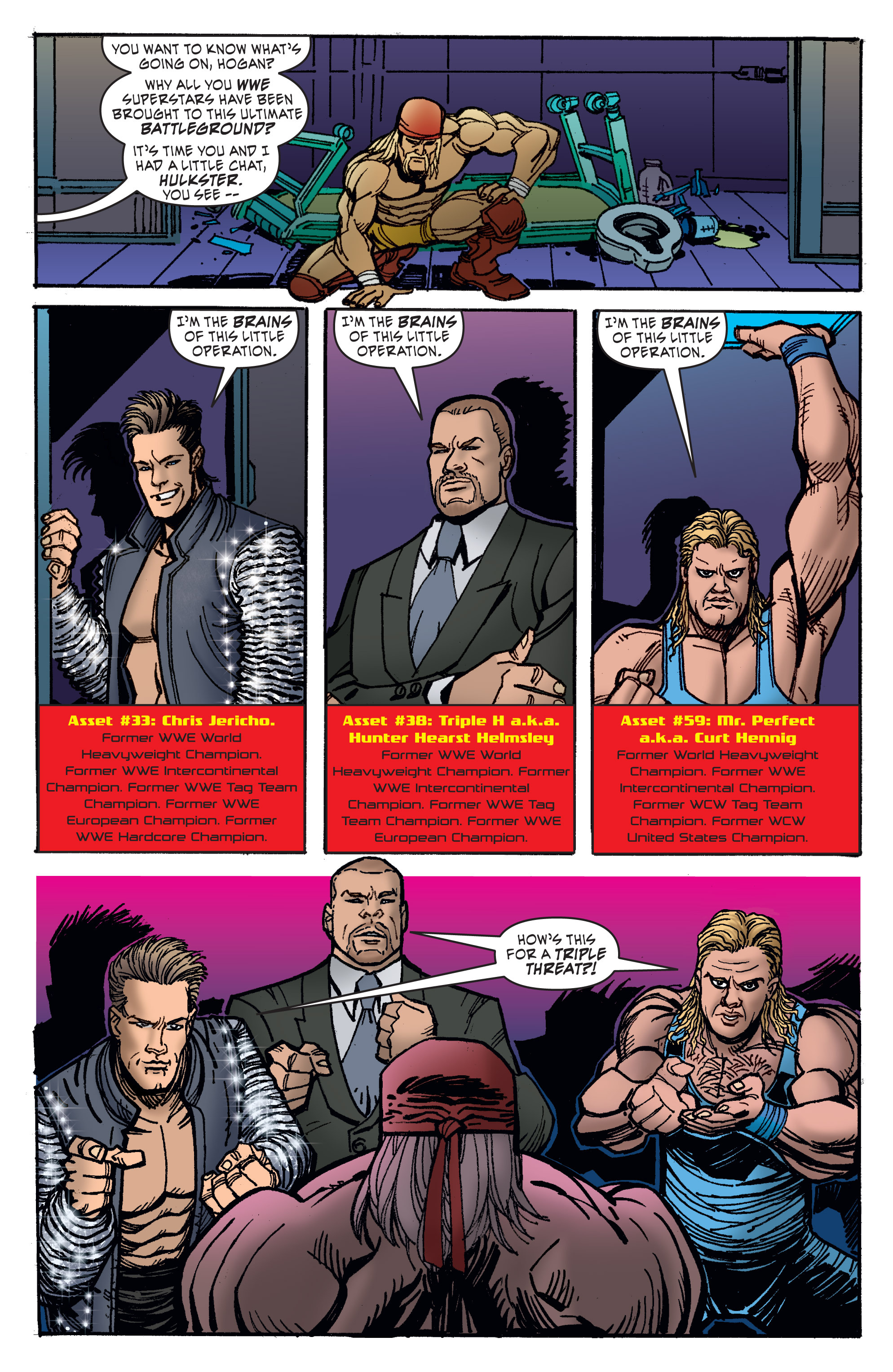 Read online WWE Superstars comic -  Issue #11 - 23
