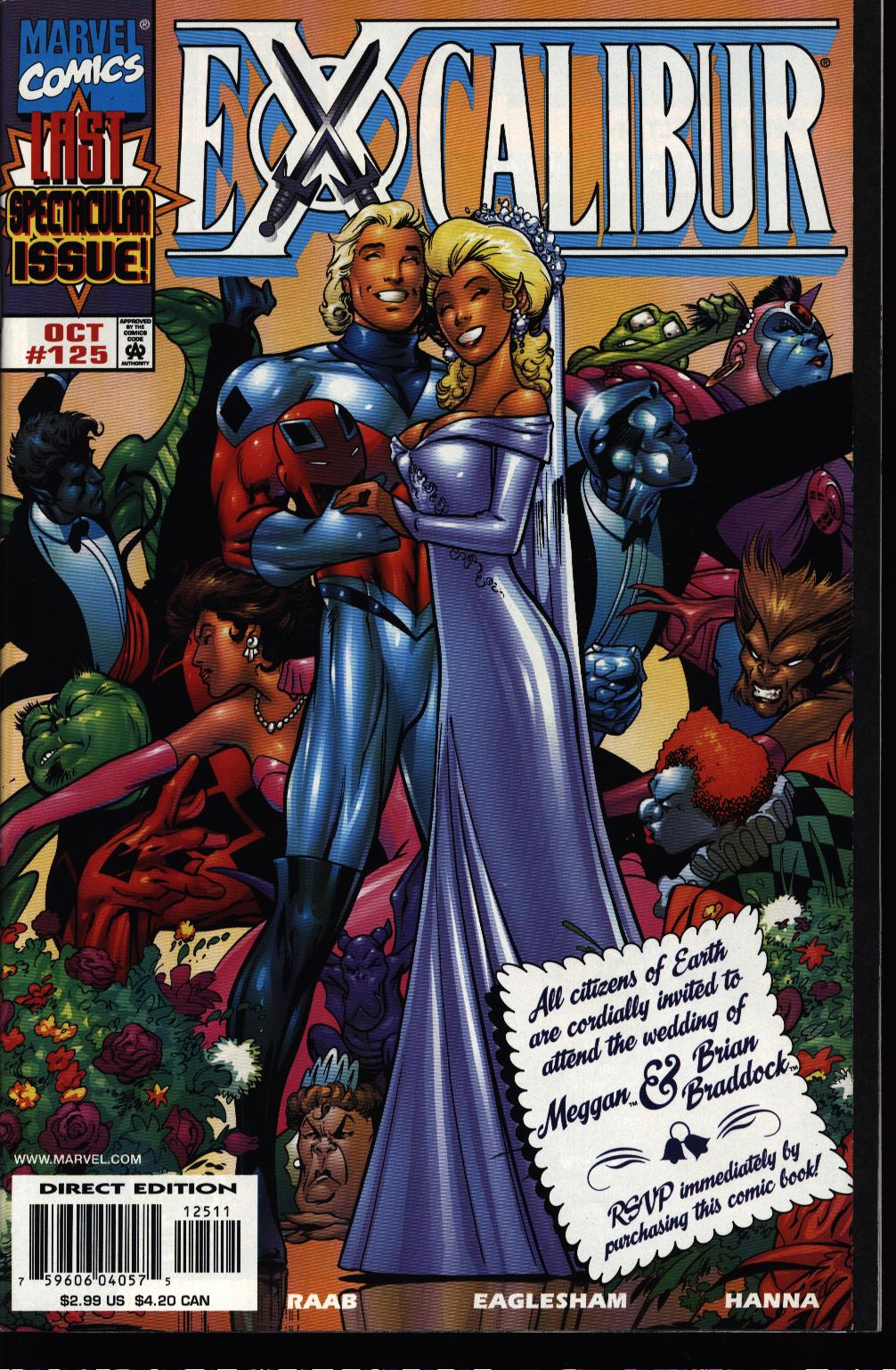 Read online Excalibur (1988) comic -  Issue #125 - 1