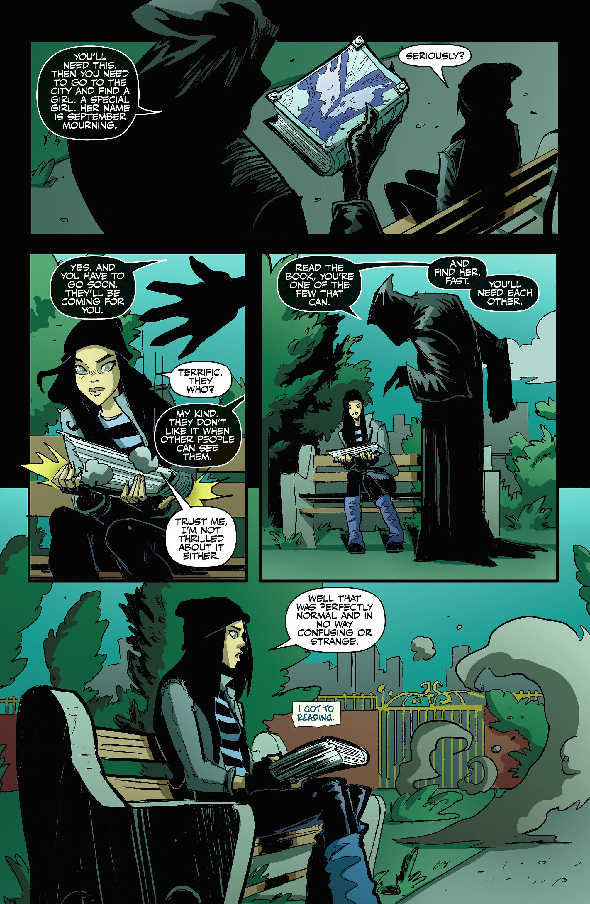 Read online September Mourning Volume 1 comic -  Issue #1 - 21