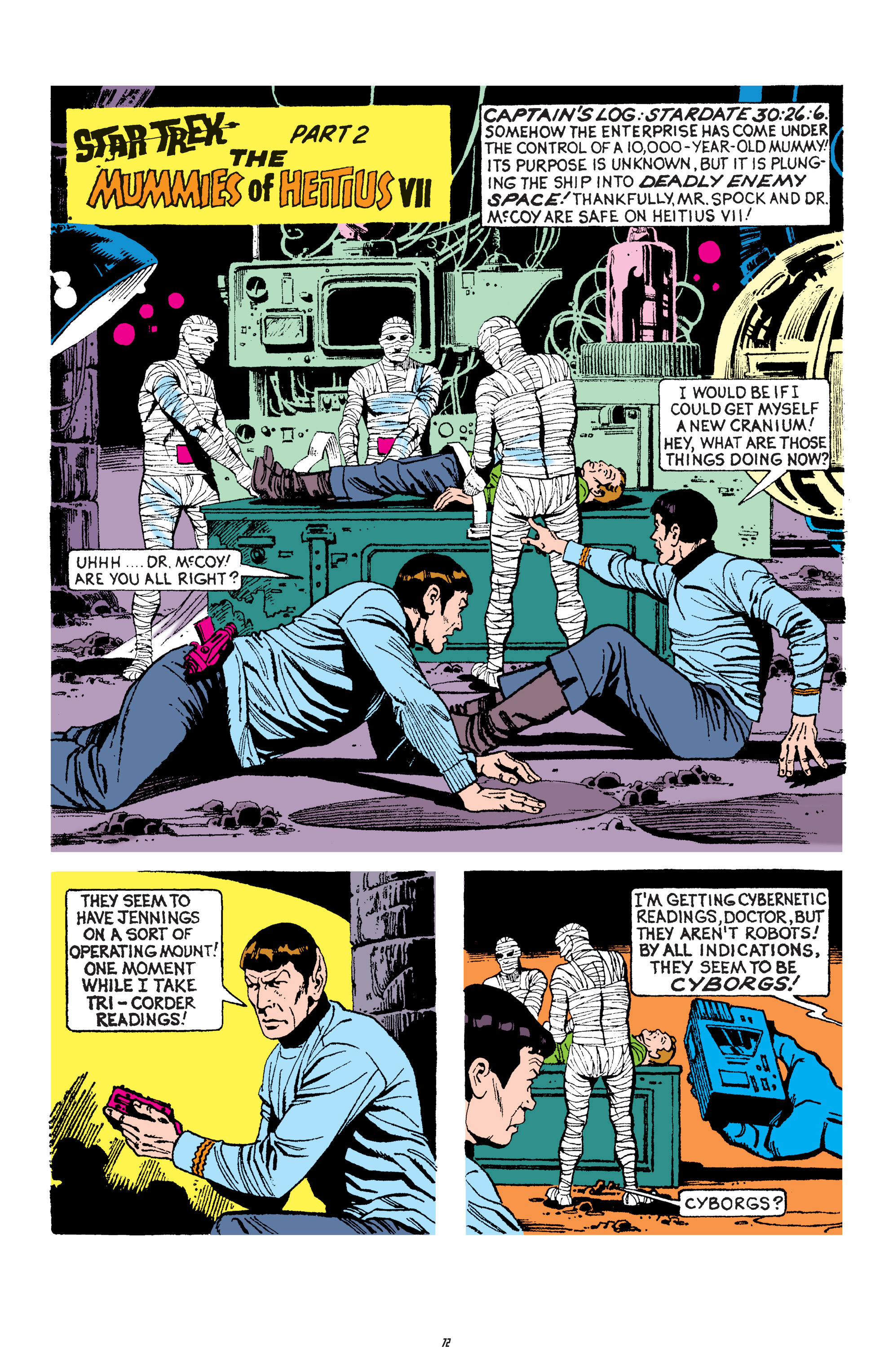 Read online Star Trek Archives comic -  Issue # TPB 4 - 72