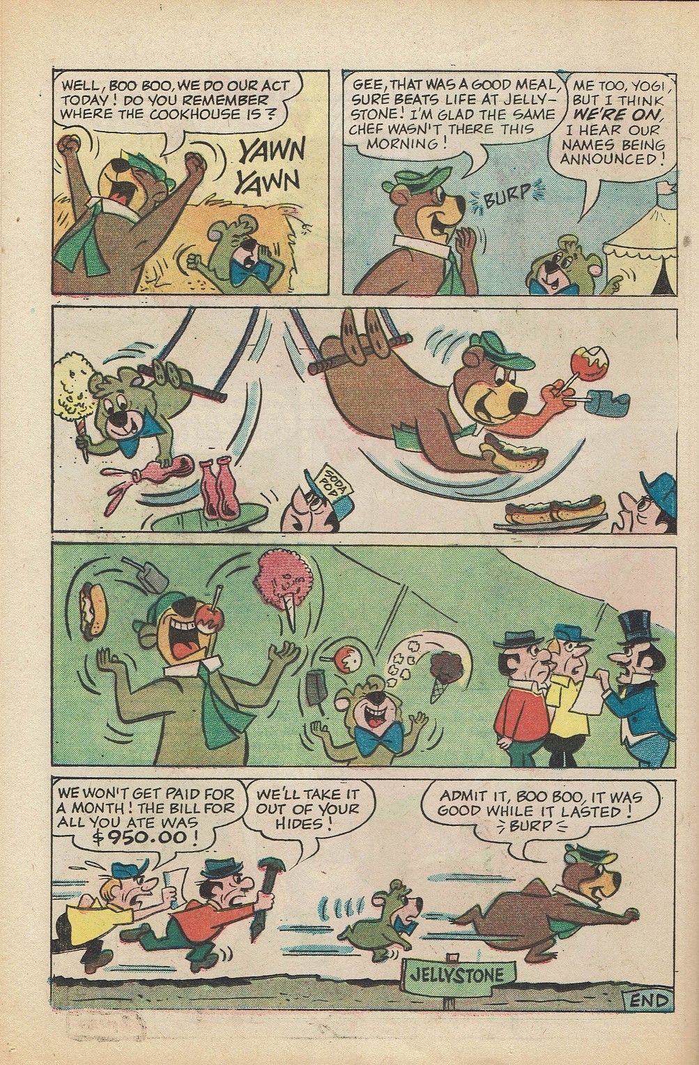 Read online Yogi Bear (1970) comic -  Issue #12 - 12