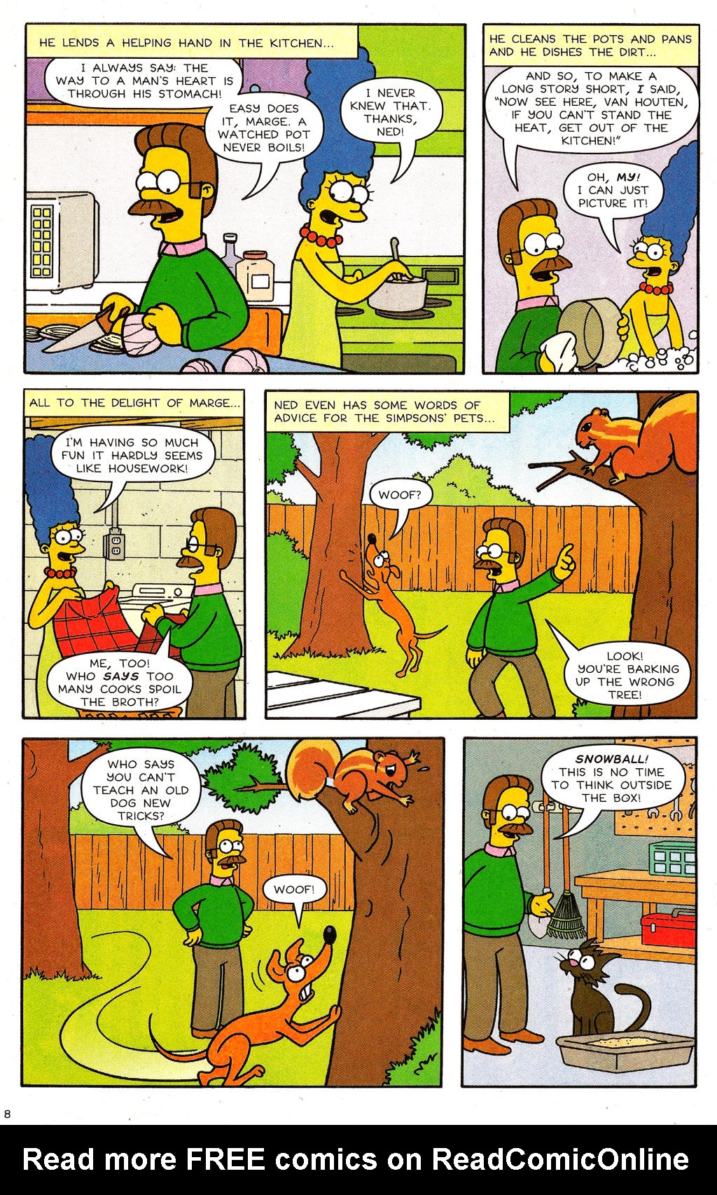 Read online Simpsons Comics comic -  Issue #124 - 7