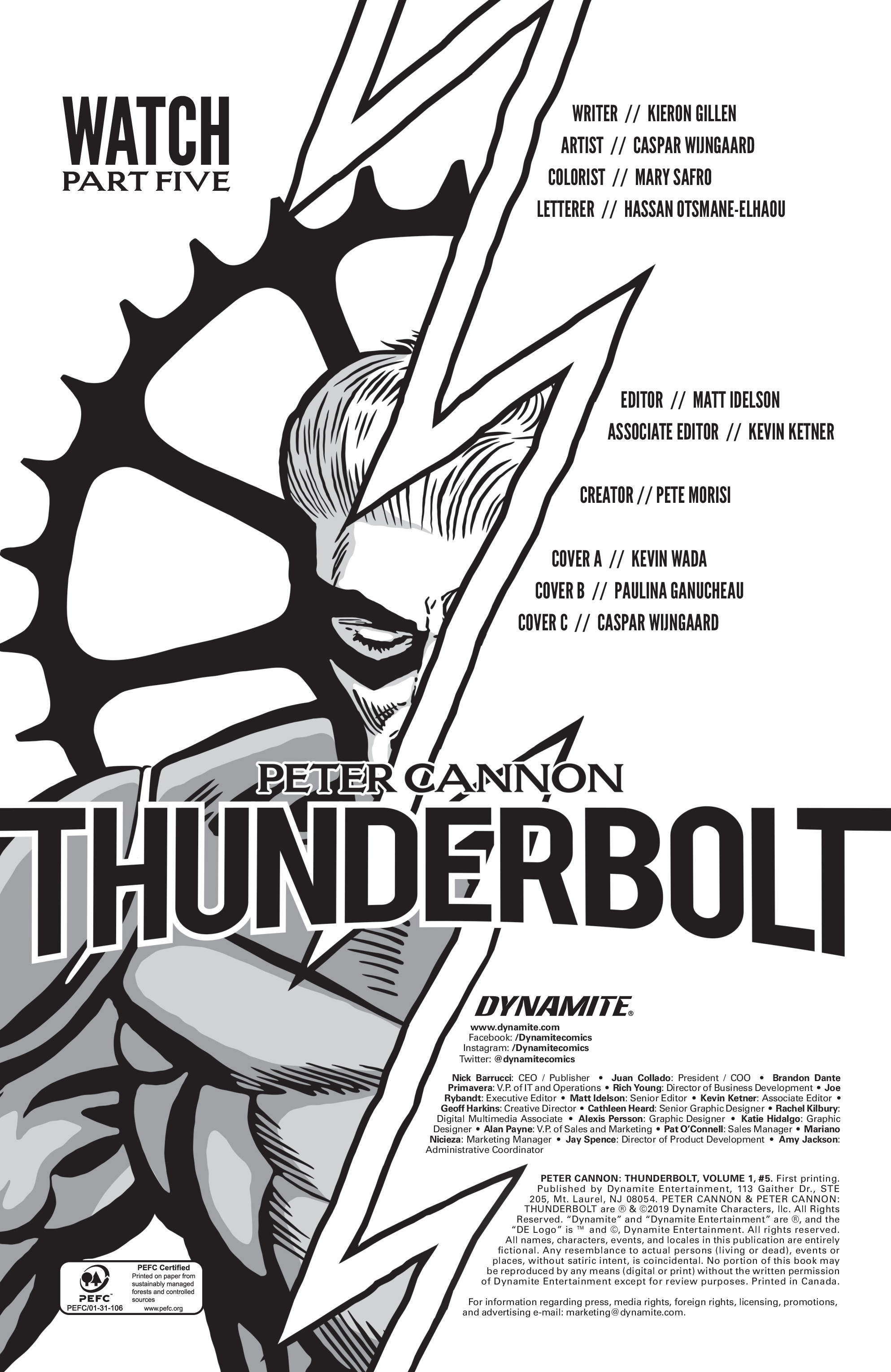 Read online Peter Cannon: Thunderbolt (2019) comic -  Issue #5 - 4