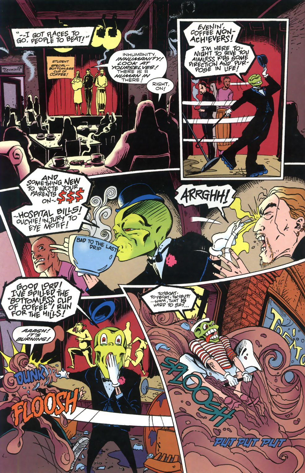 Read online The Mask: The Hunt for Green October comic -  Issue #1 - 20