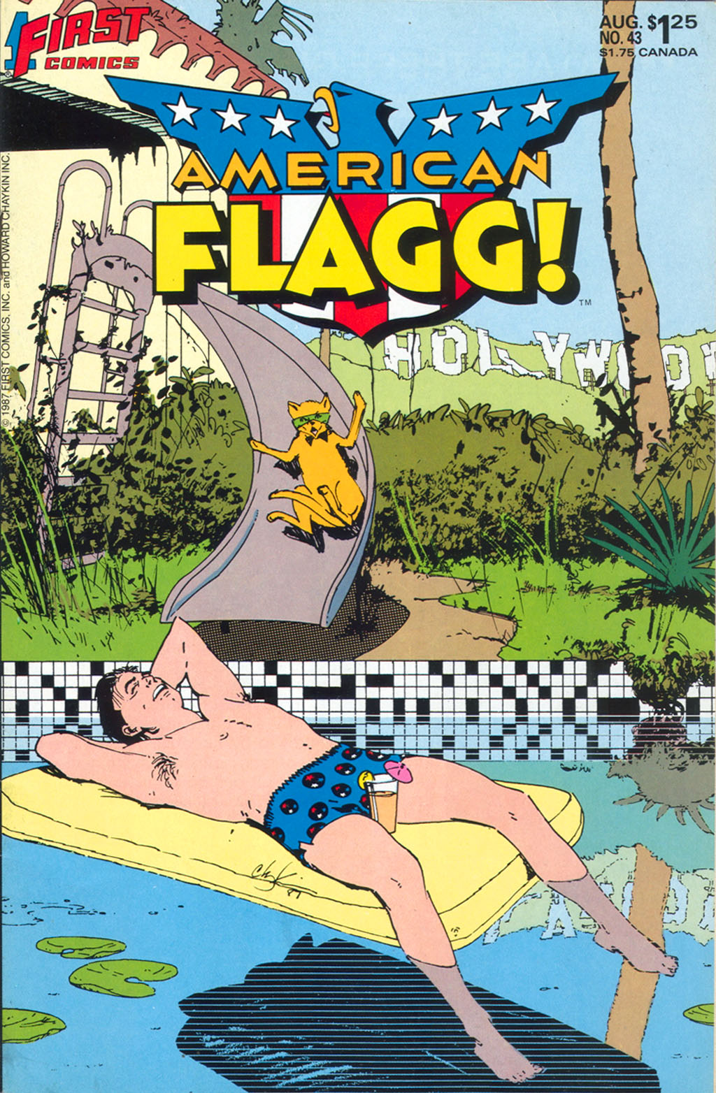Read online American Flagg! comic -  Issue #43 - 1