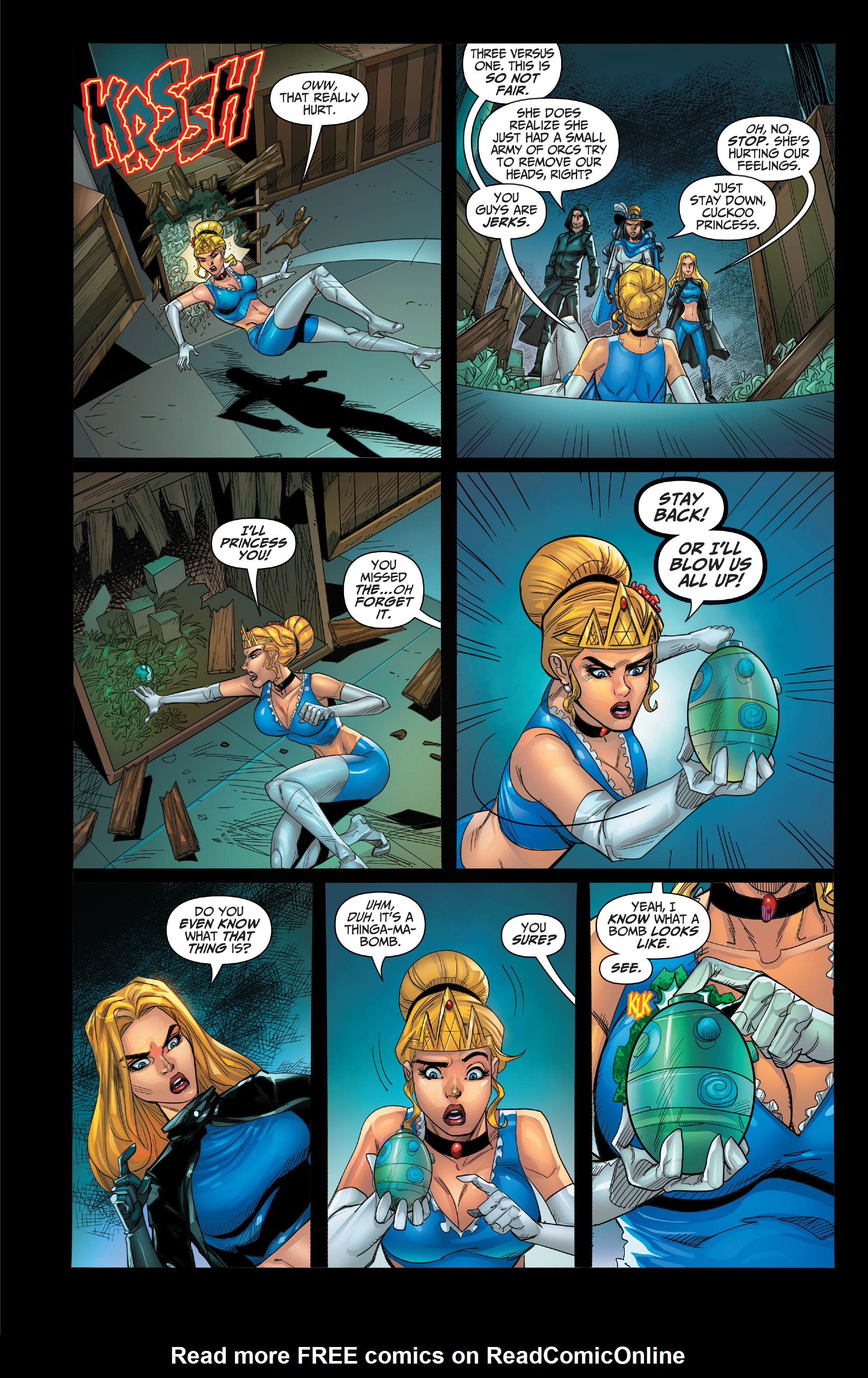 Read online Grimm Fairy Tales: 2019 Armed Forces Edition comic -  Issue # Full - 9