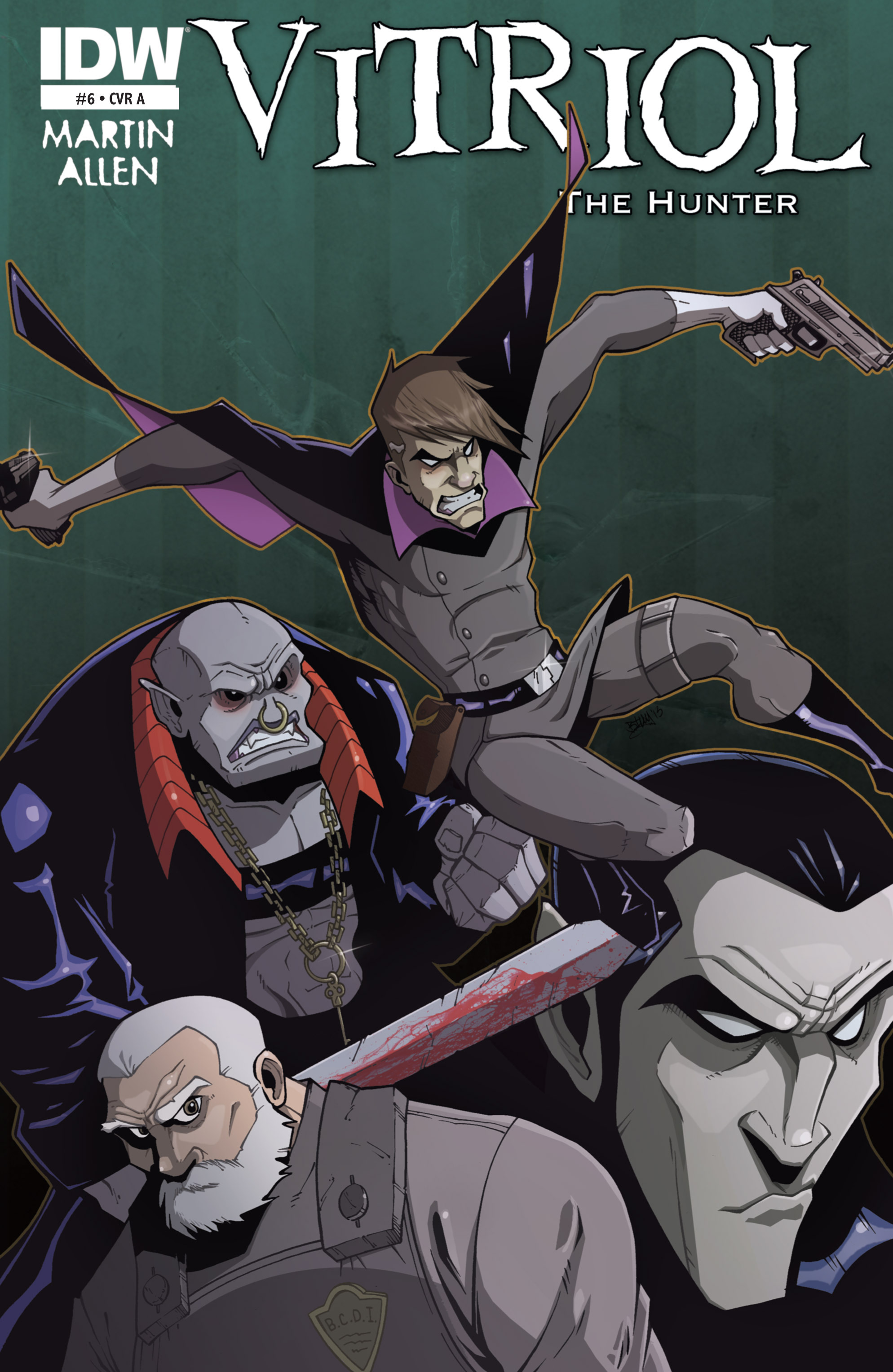 Read online Vitriol the Hunter comic -  Issue #6 - 1