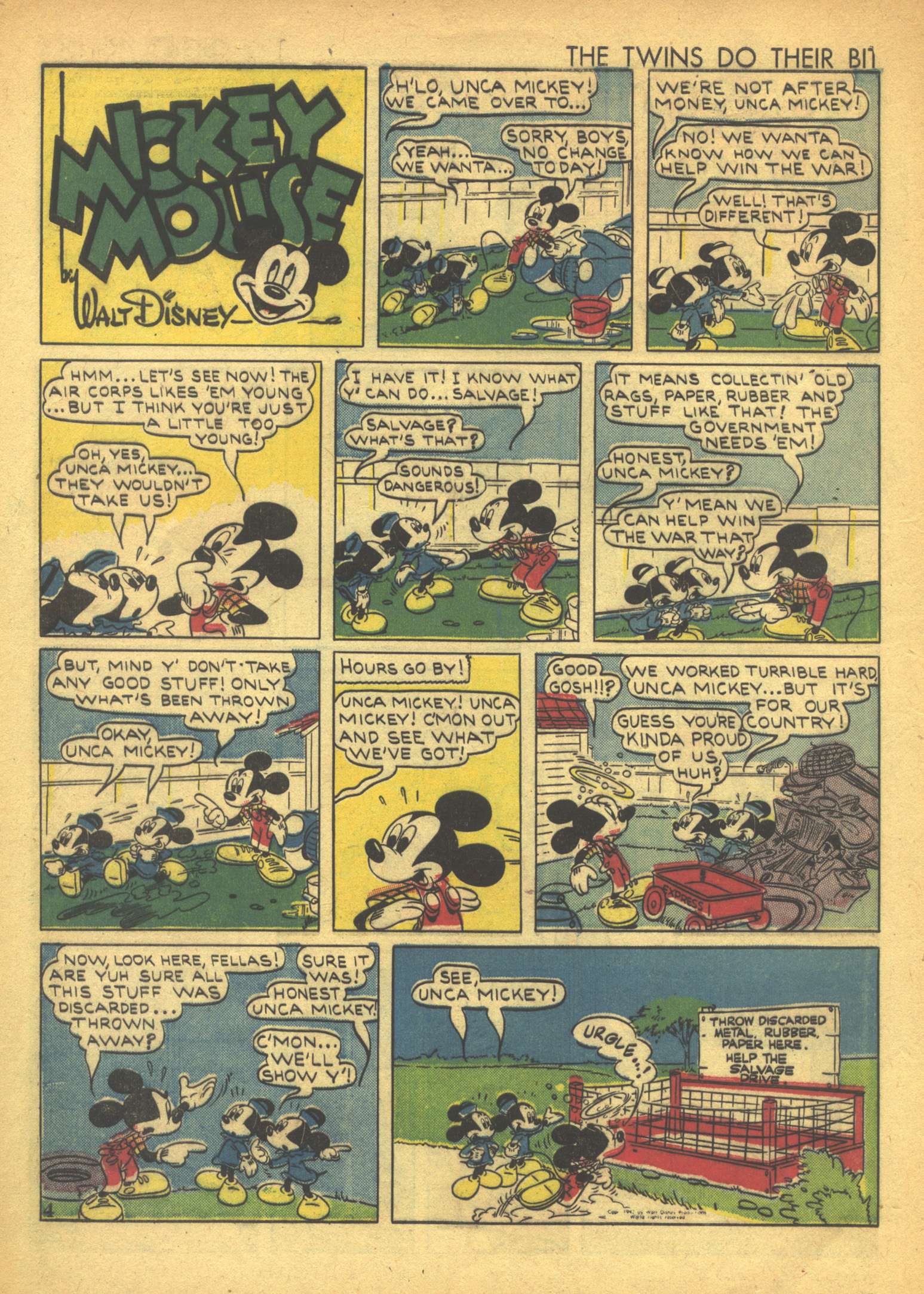 Read online Walt Disney's Comics and Stories comic -  Issue #28 - 6