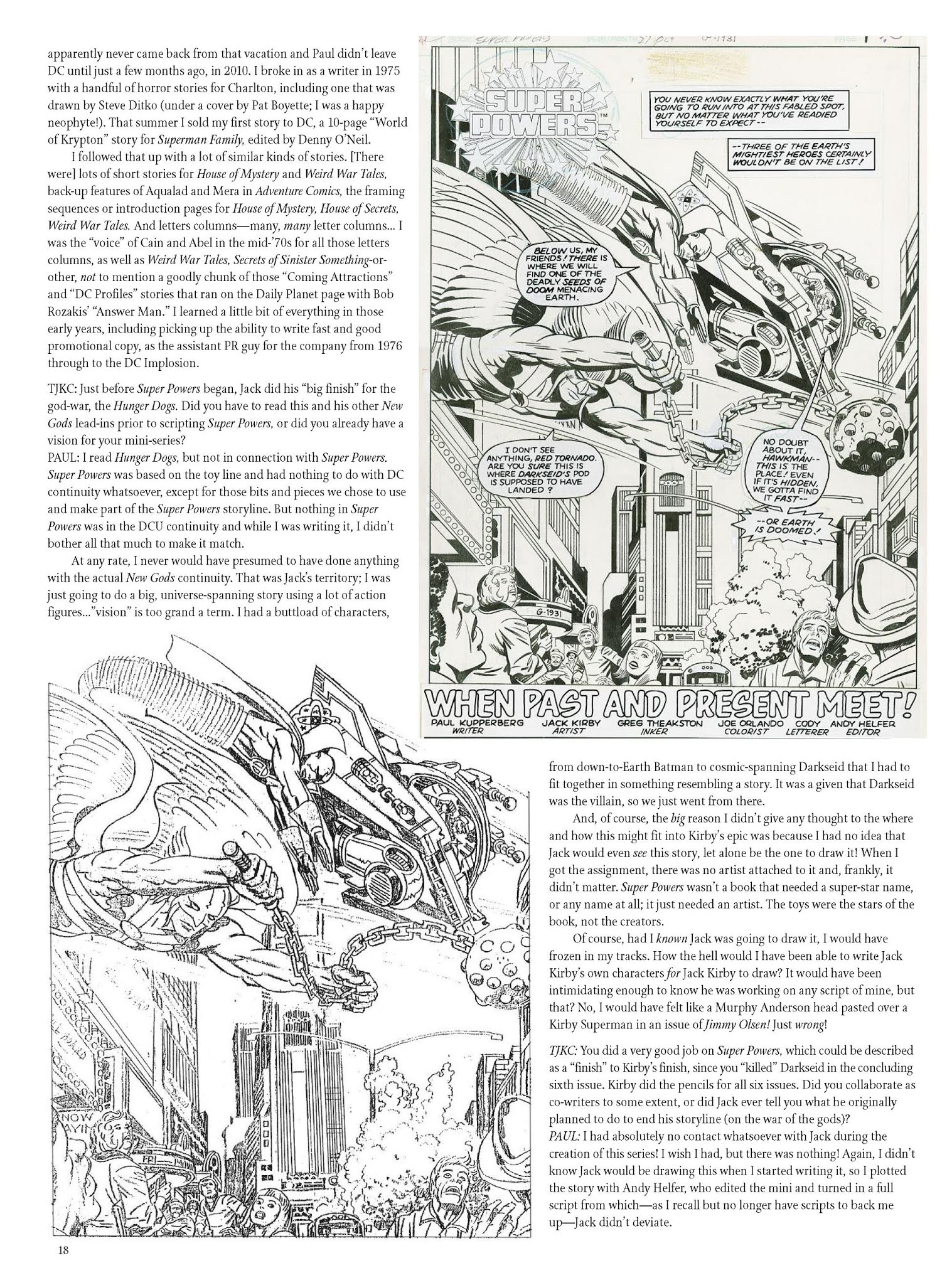 Read online The Jack Kirby Collector comic -  Issue #56 - 18