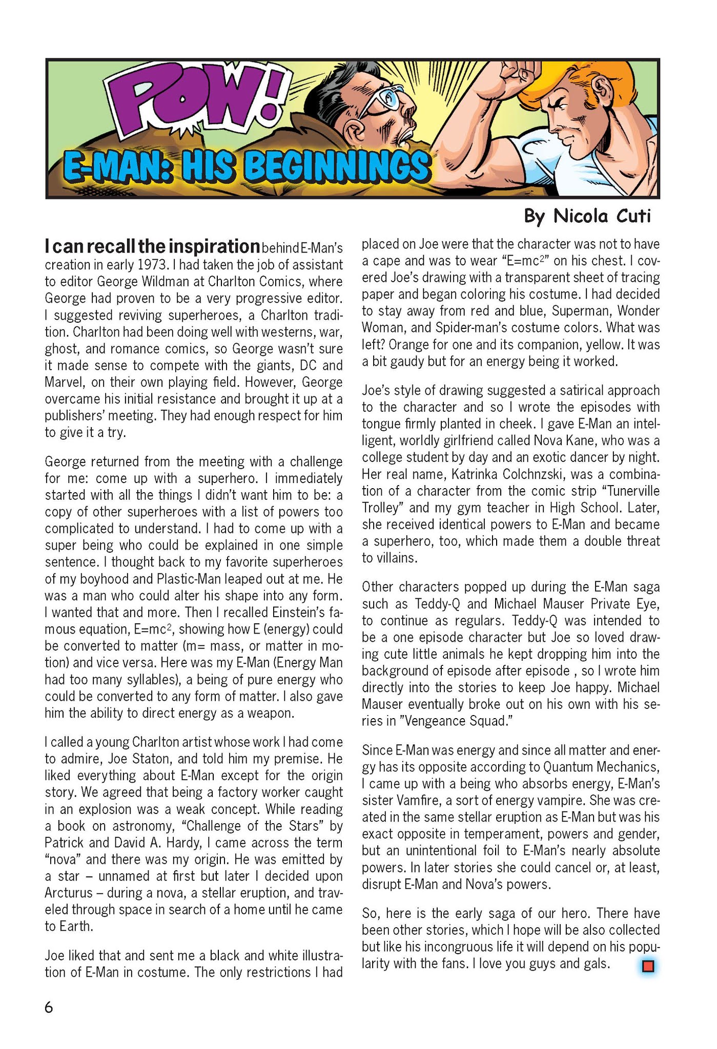 Read online E-Man: The Early Years comic -  Issue # TPB (Part 1) - 7