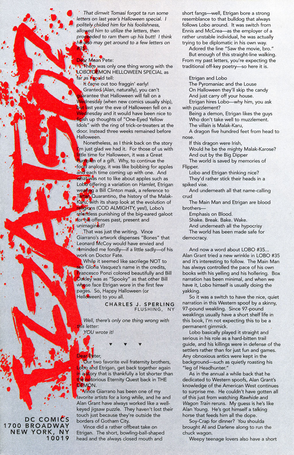 Read online Lobo (1993) comic -  Issue #39 - 24