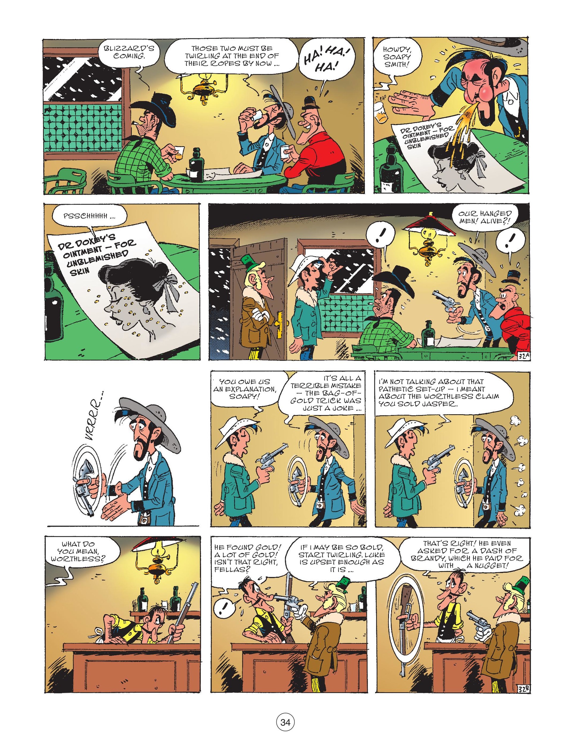 Read online A Lucky Luke Adventure comic -  Issue #74 - 36
