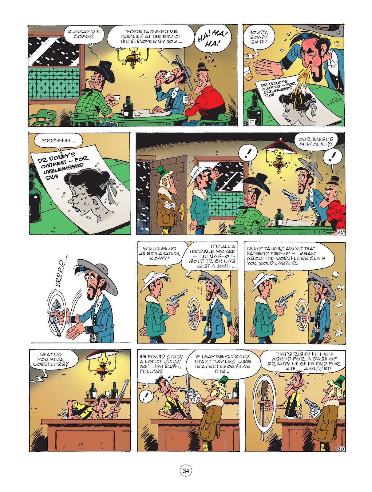 A Lucky Luke Adventure issue 74 - Page 36