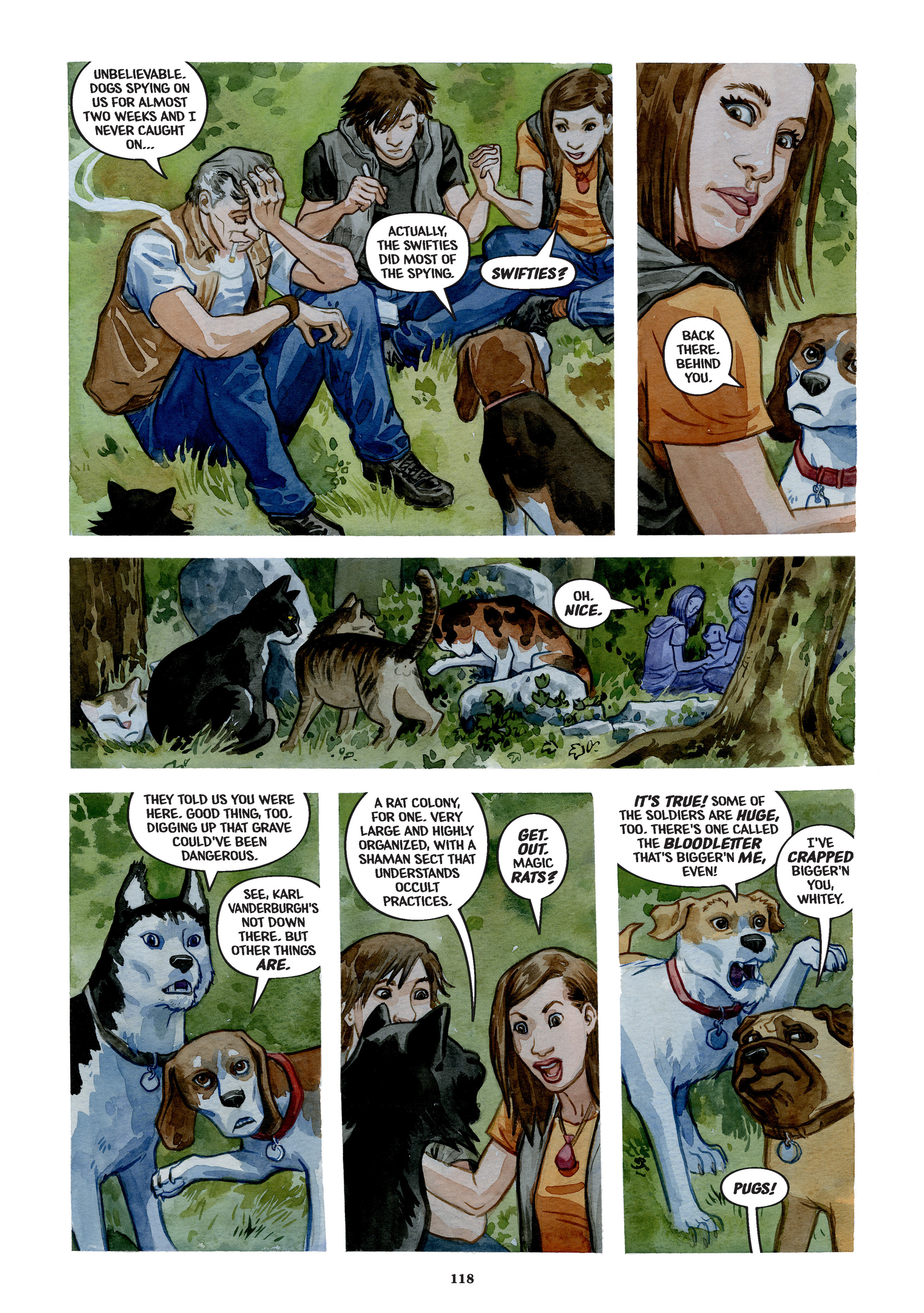 Read online Beasts of Burden: Neighborhood Watch (2019) comic -  Issue # TPB (Part 2) - 21