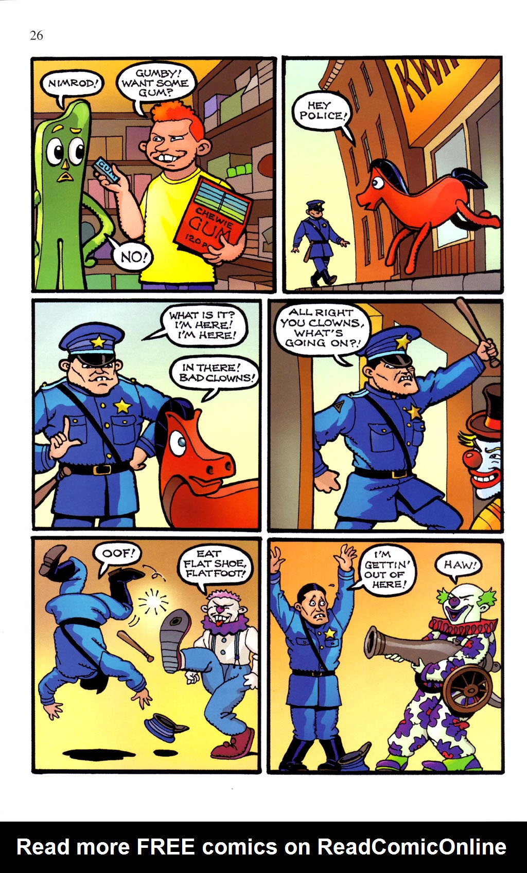 Read online Gumby (2006) comic -  Issue #1 - 27