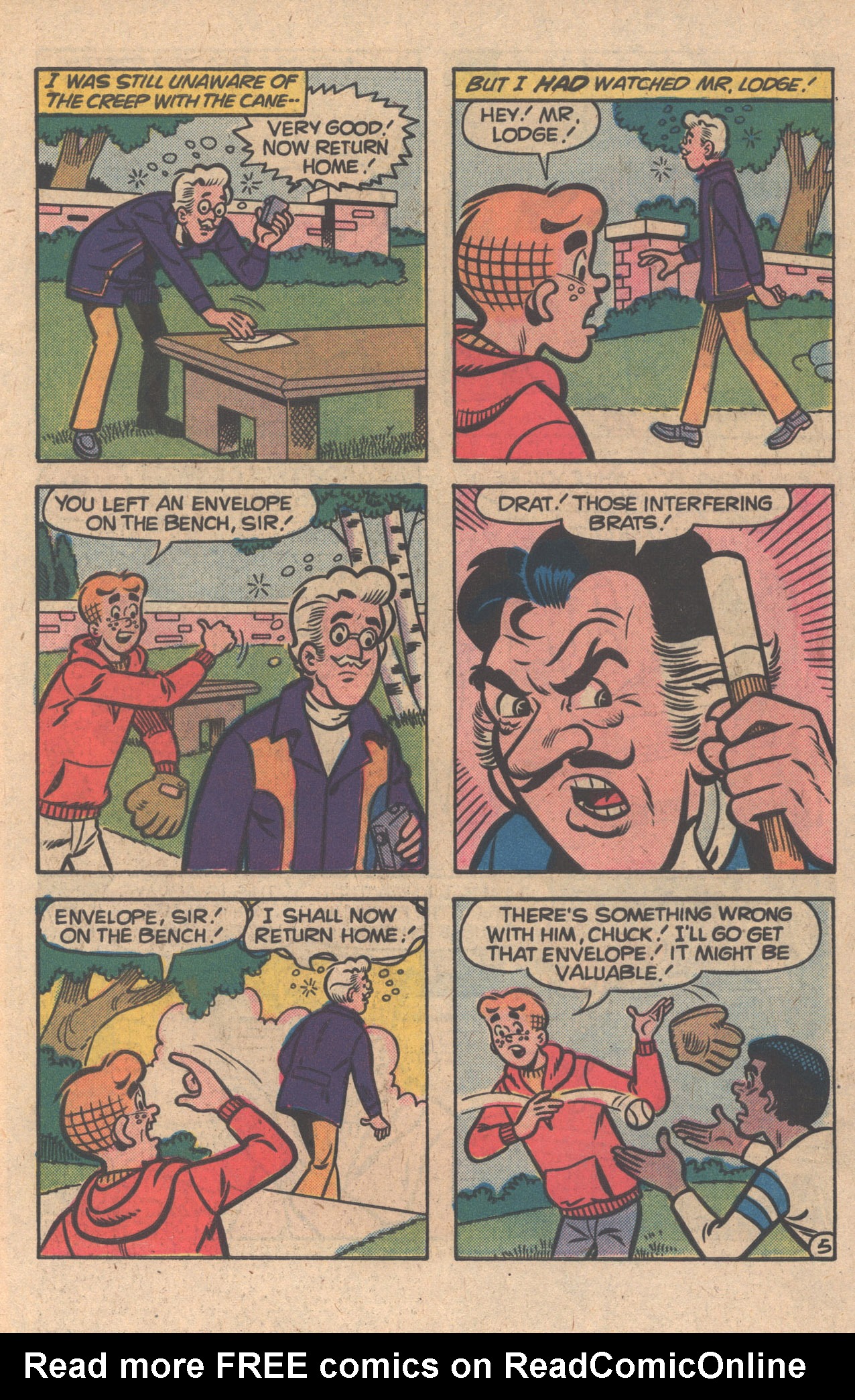 Read online Life With Archie (1958) comic -  Issue #196 - 7