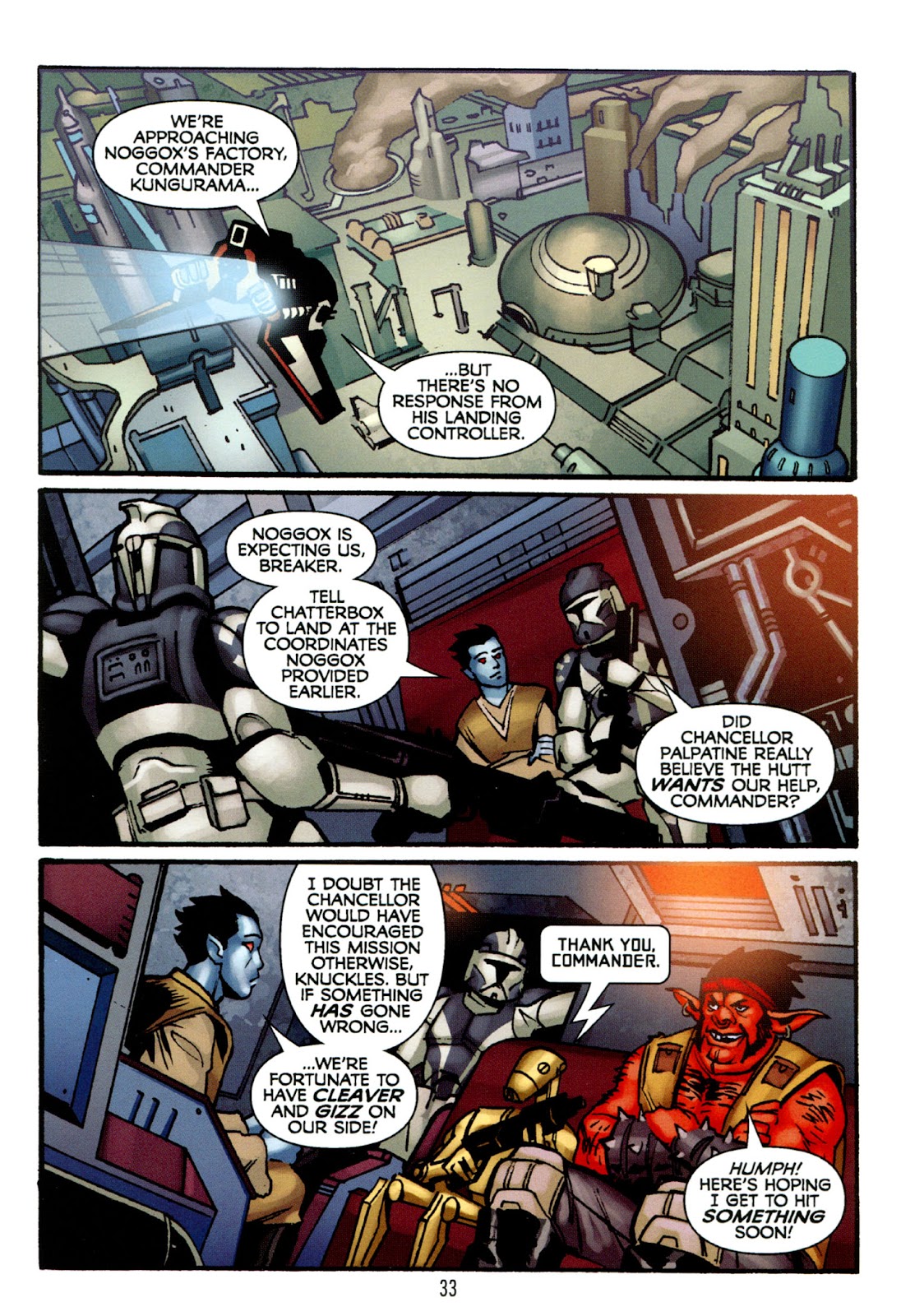 Star Wars: The Clone Wars - Strange Allies issue Full - Page 34