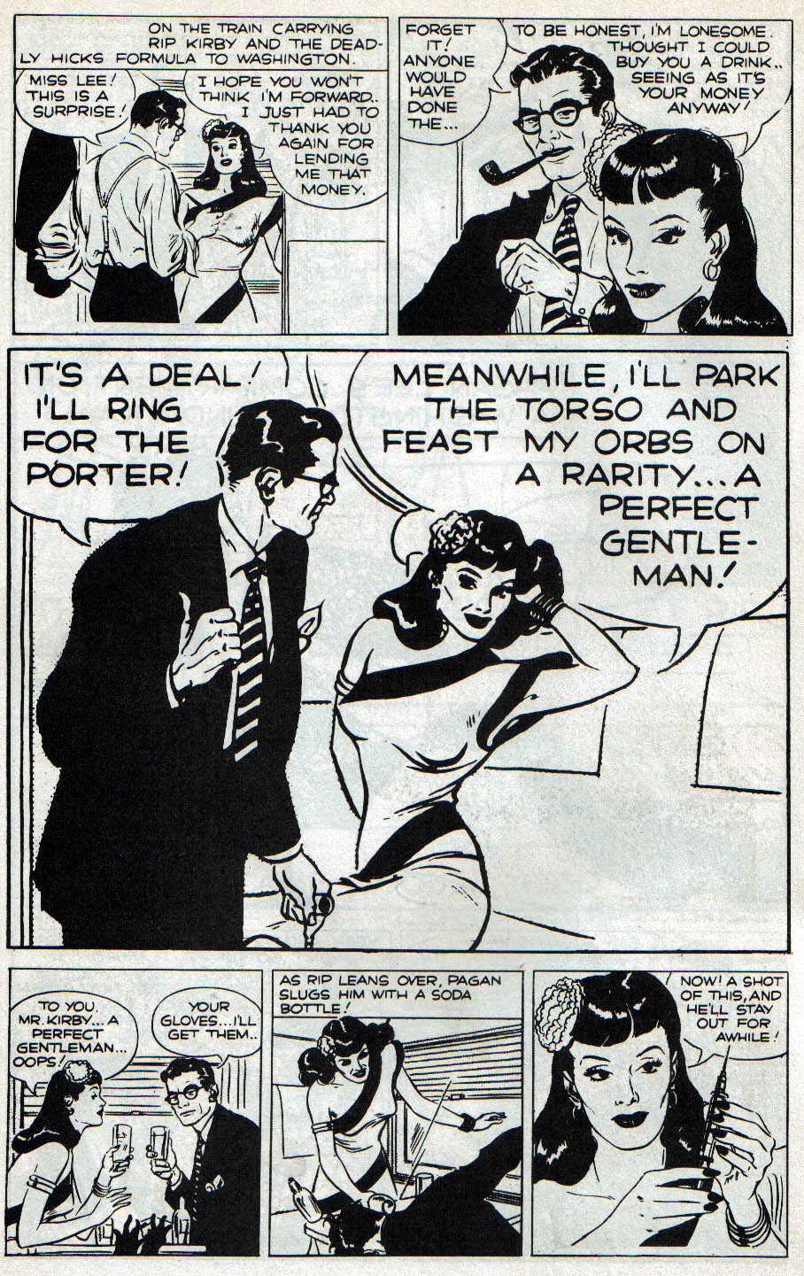 Read online Official Rip Kirby comic -  Issue #3 - 20