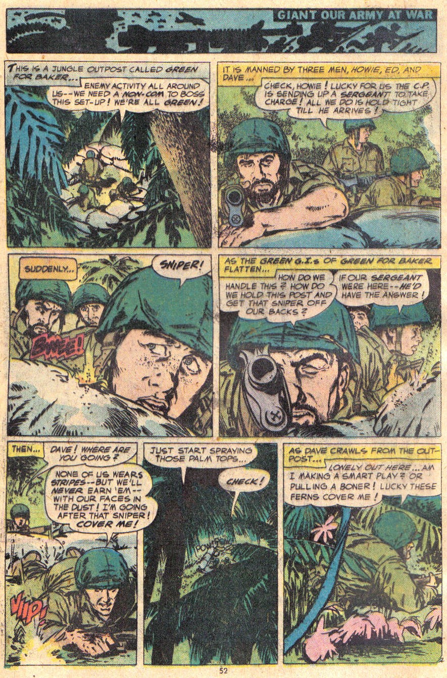 Read online Our Army at War (1952) comic -  Issue #280 - 54