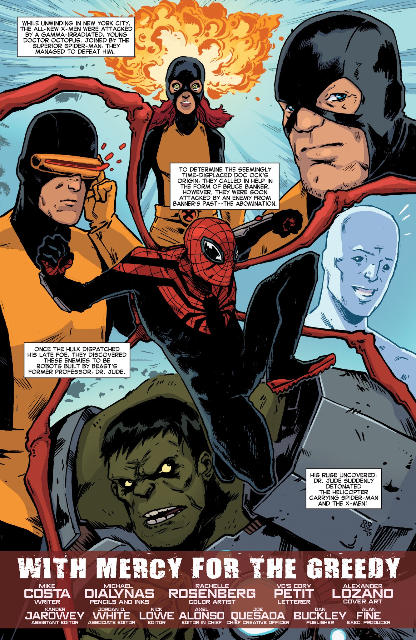 Read online All-New X-Men/Indestructible Hulk/Superior Spider-Man: The Arms of The Octopus comic -  Issue # Full - 62