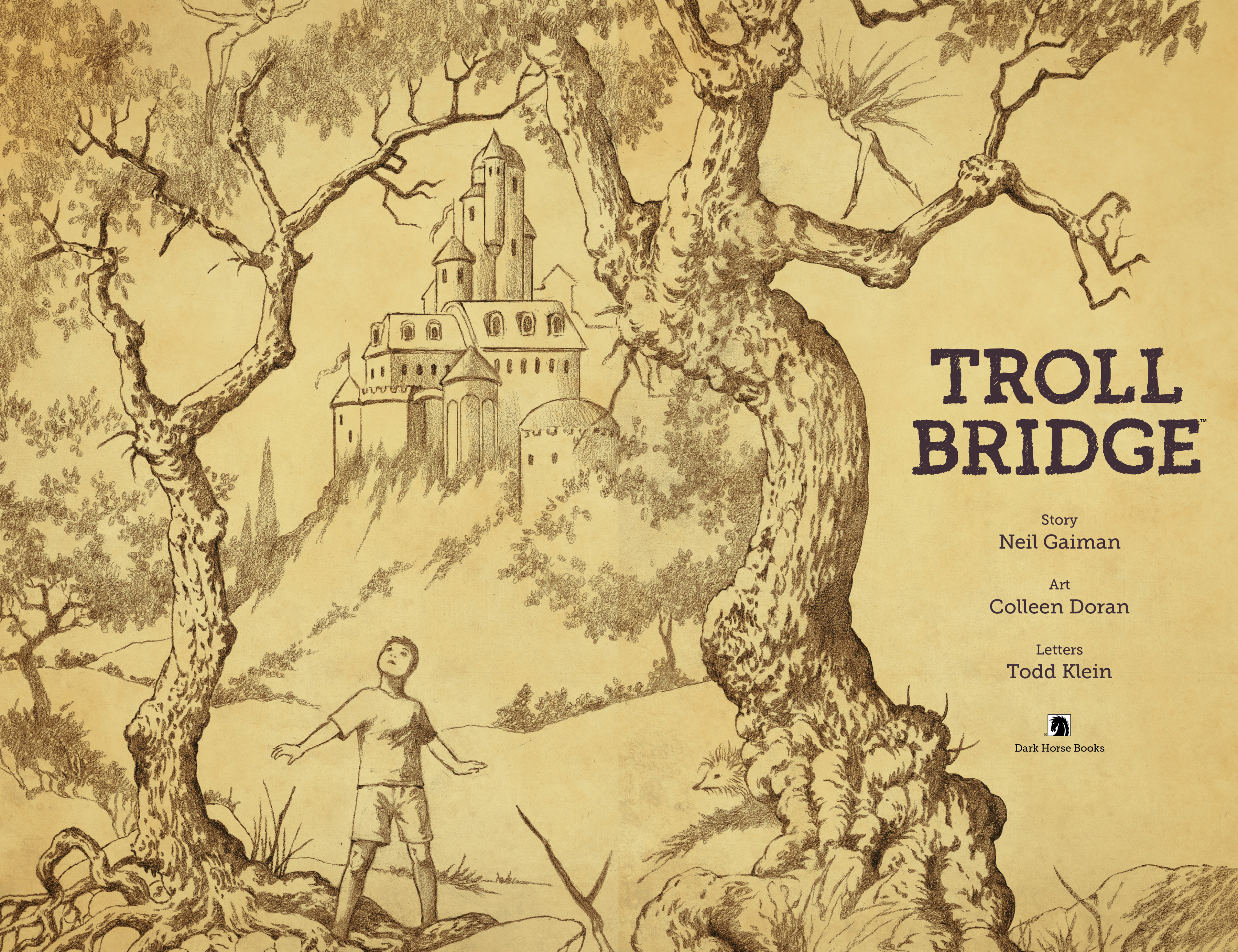 Read online Neil Gaiman's Troll Bridge comic -  Issue # TPB - 3