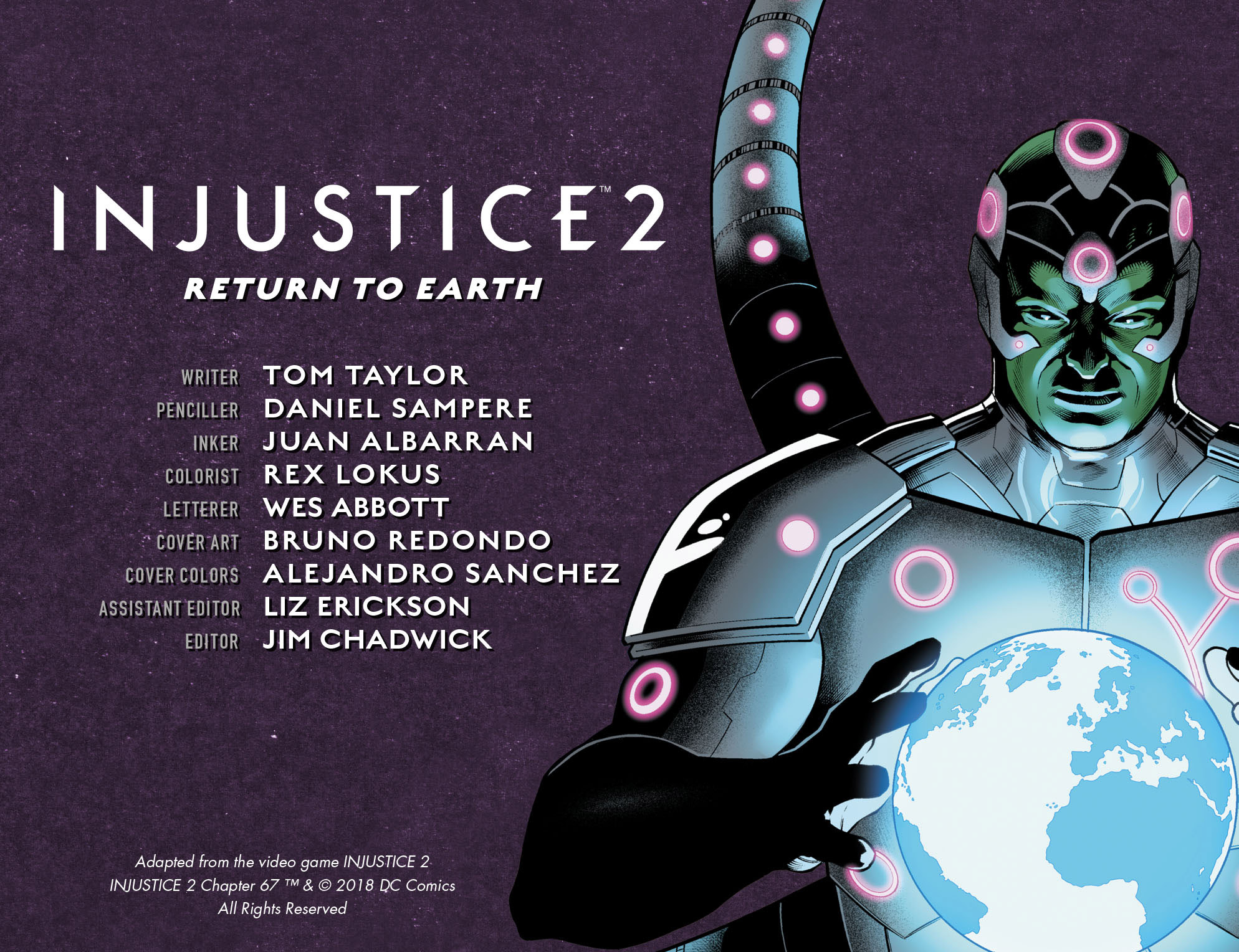 Read online Injustice 2 comic -  Issue #67 - 2