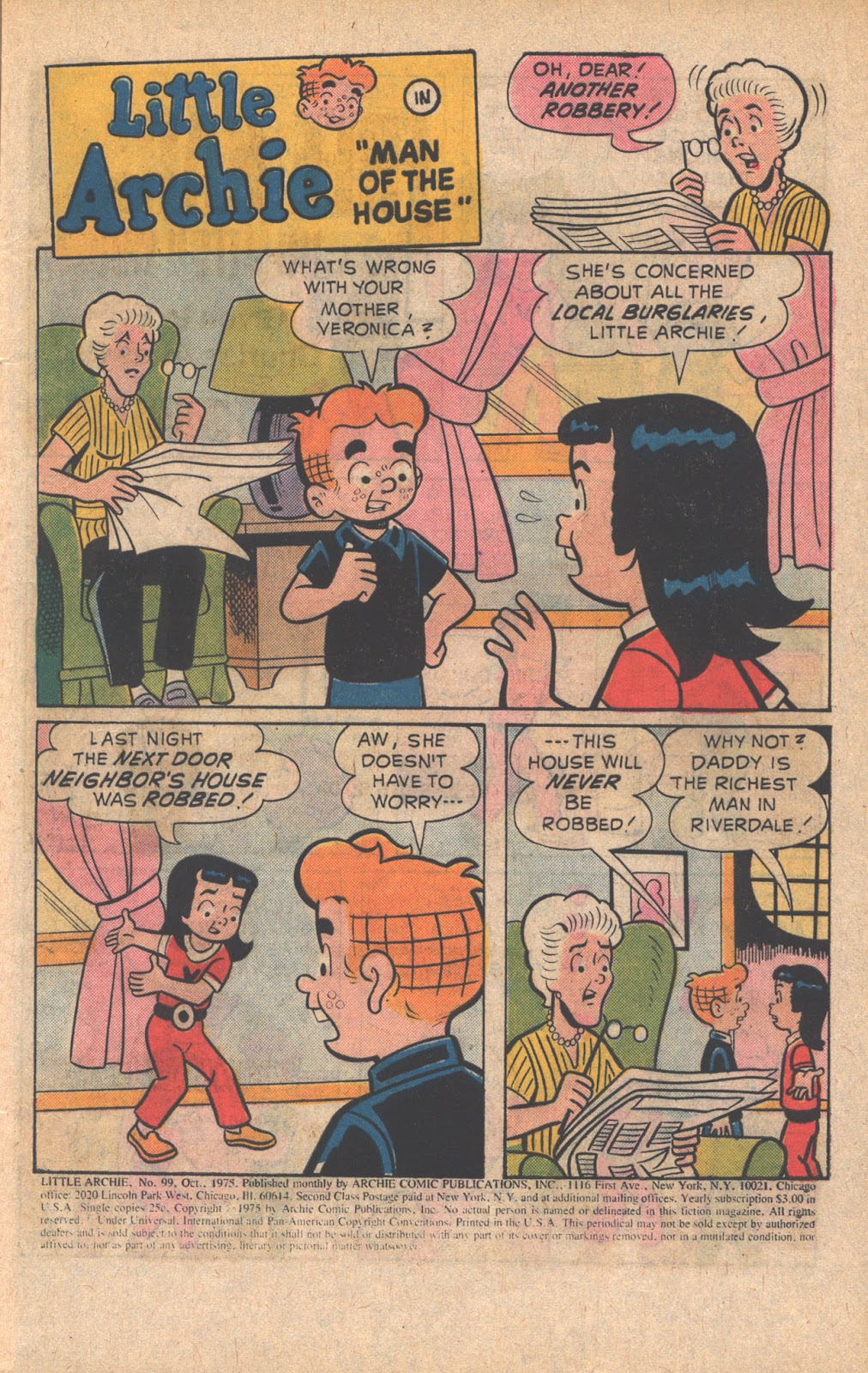 The Adventures of Little Archie issue 99 - Page 3