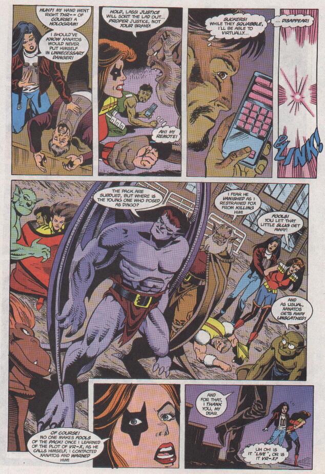 Read online Gargoyles (1995) comic -  Issue #8 - Terror In Times Square - 21