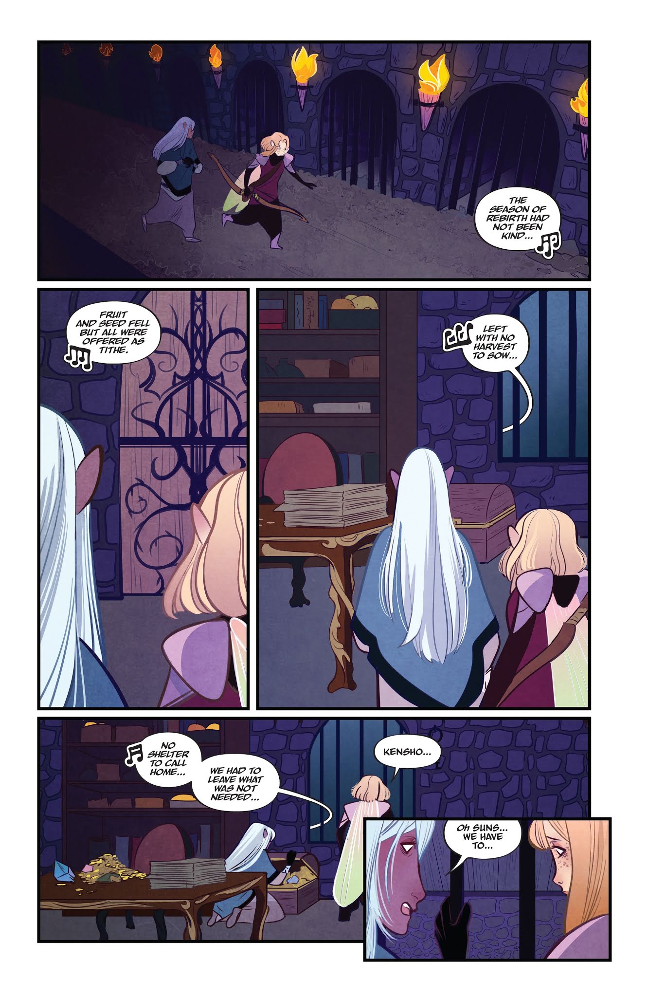 Read online Jim Henson's Beneath the Dark Crystal comic -  Issue #4 - 11