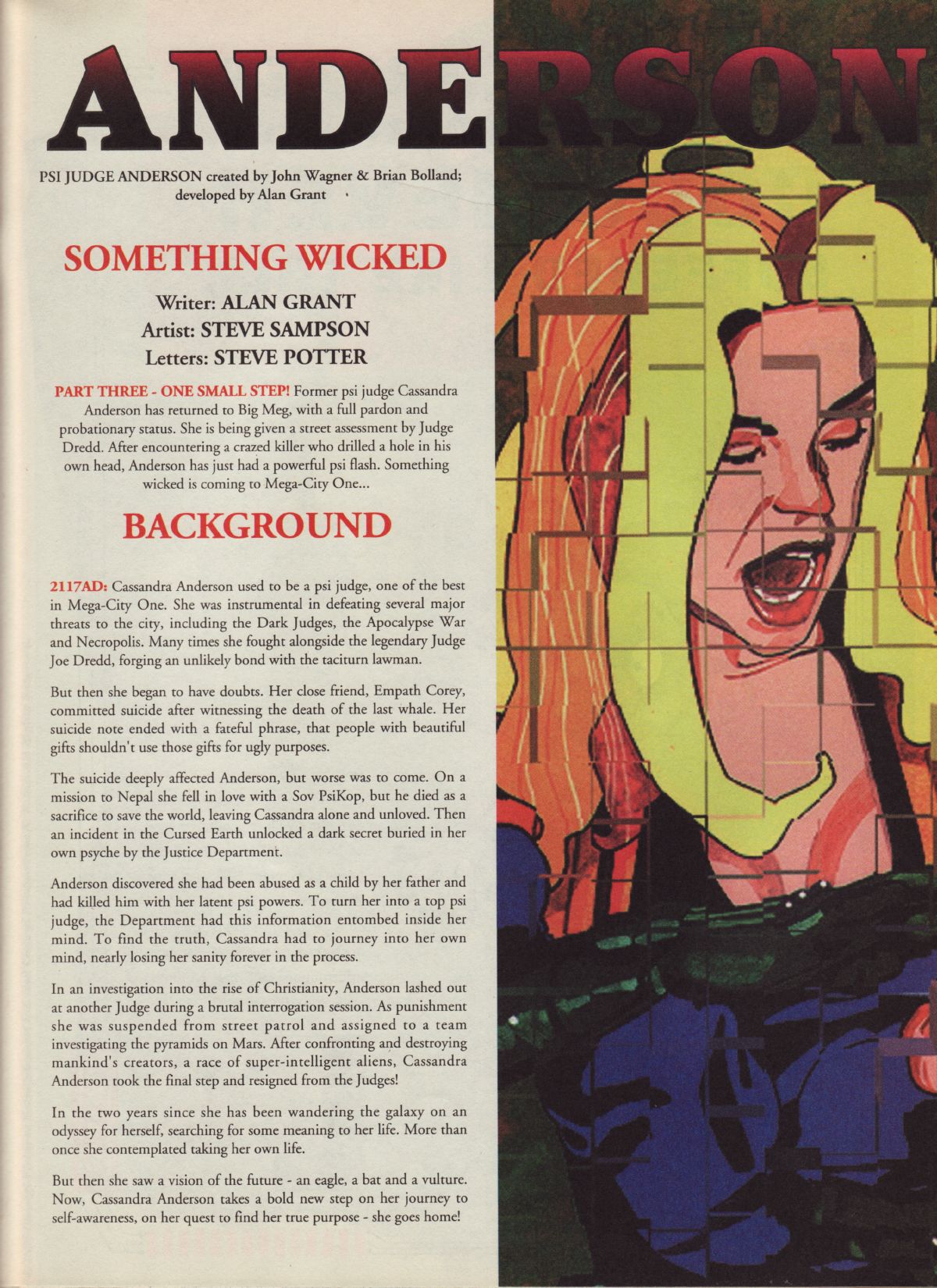 Read online Judge Dredd: The Megazine (vol. 2) comic -  Issue #76 - 42