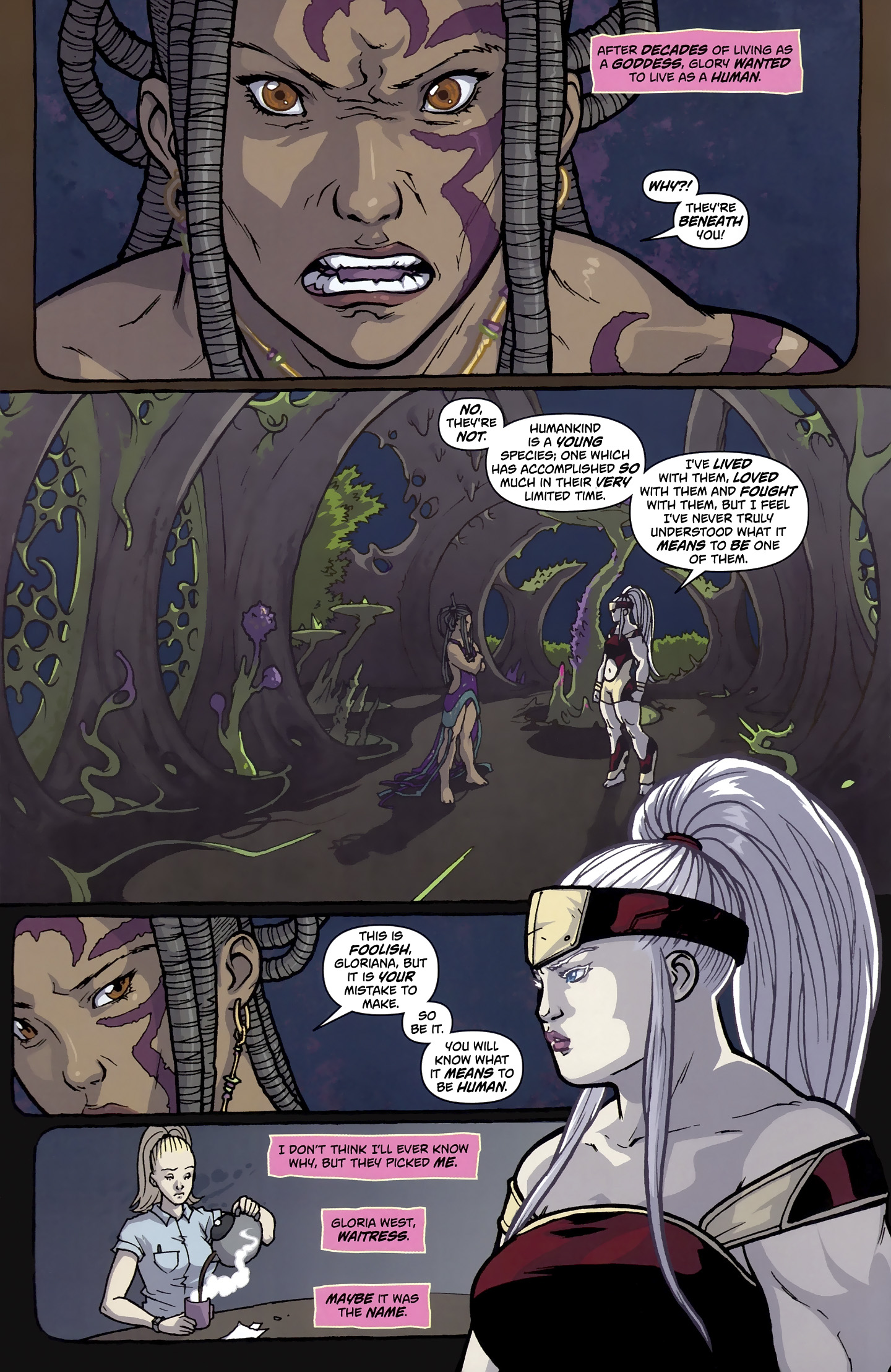 Read online Glory comic -  Issue #23 - 21