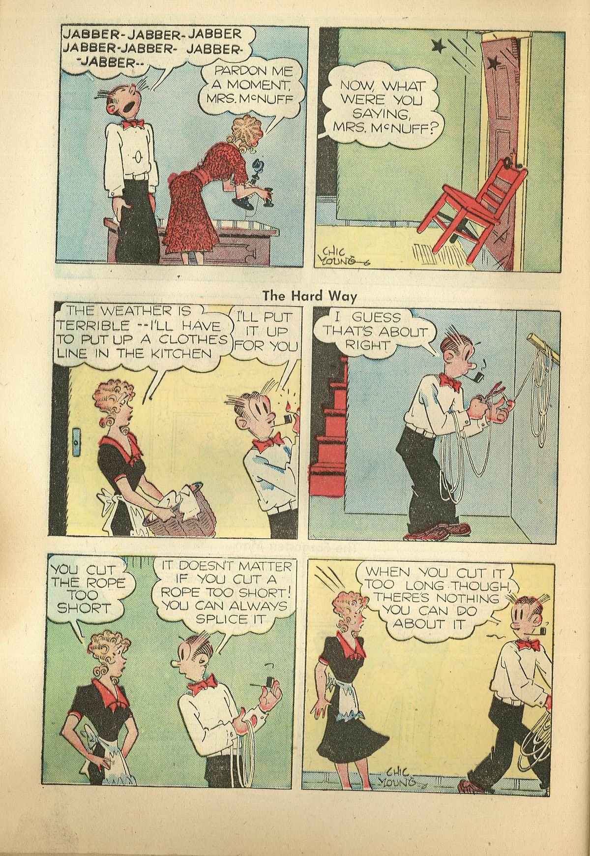 Read online Blondie Comics (1947) comic -  Issue #14 - 30