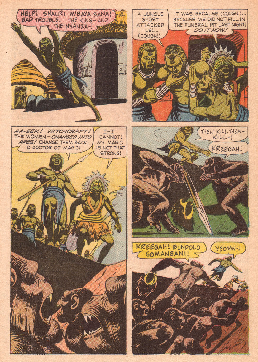 Read online Korak, Son of Tarzan (1964) comic -  Issue #10 - 28