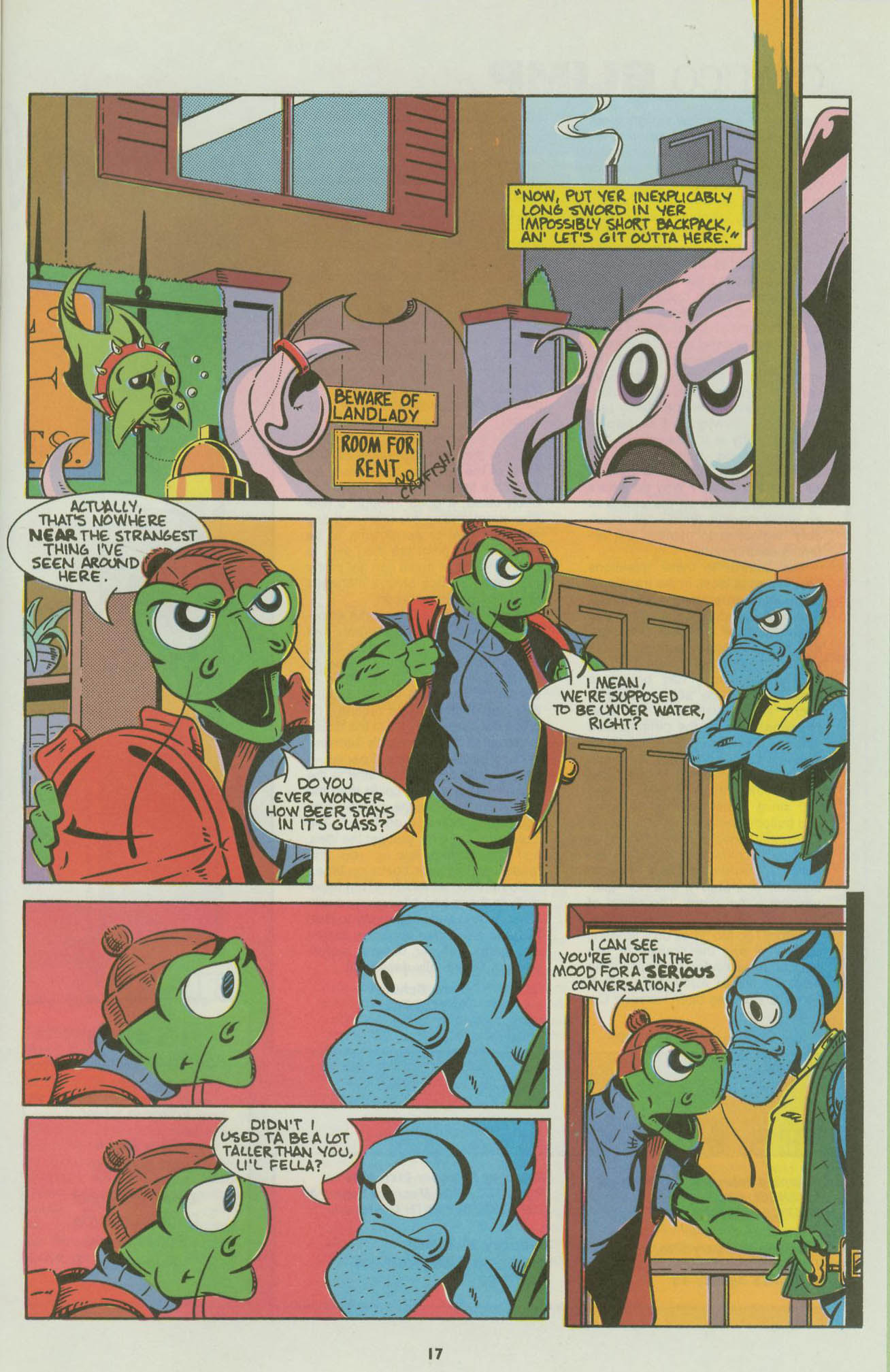 Read online The Fish Police comic -  Issue #15 - 19