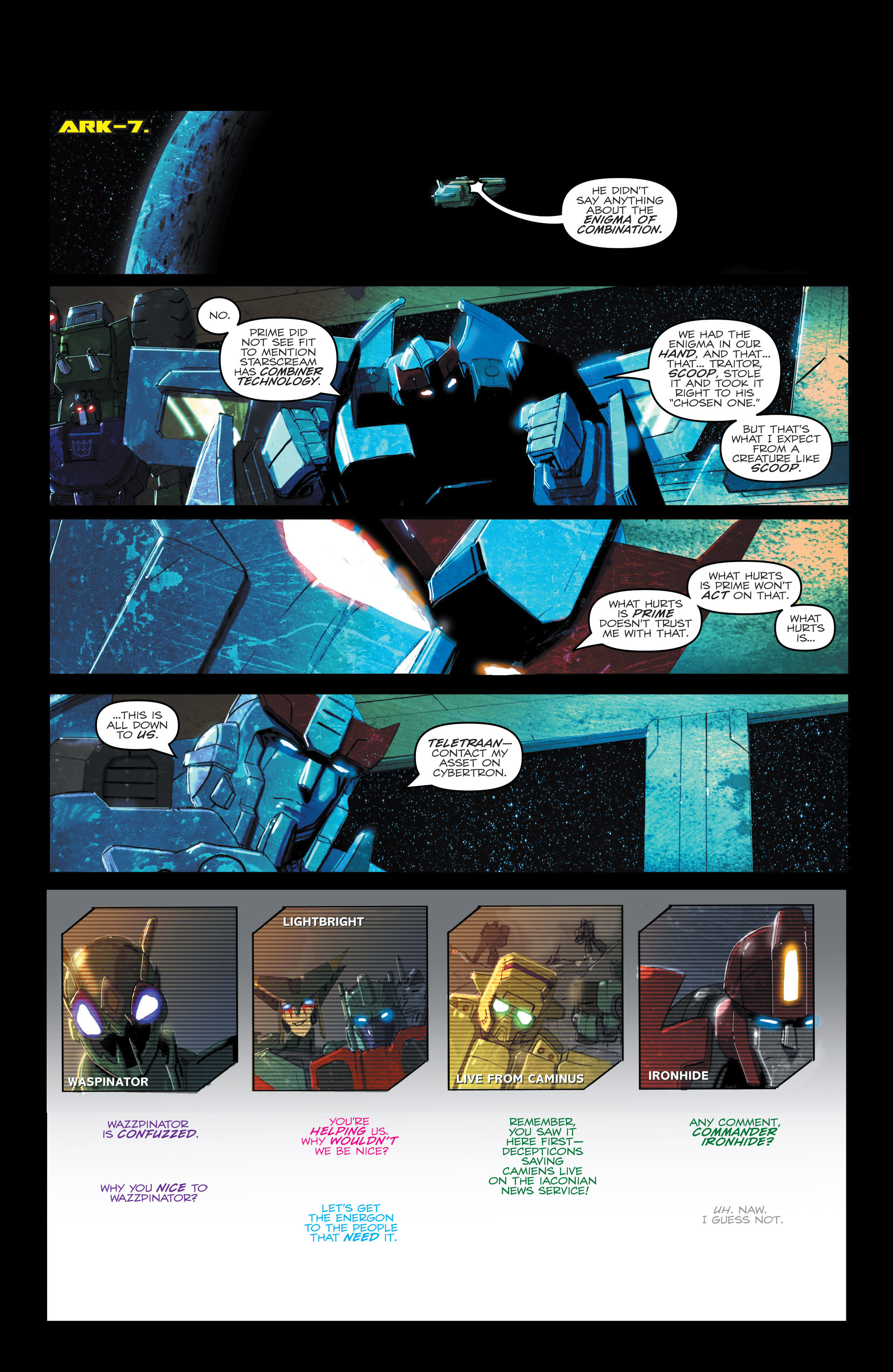 Read online The Transformers (2014) comic -  Issue #40 - 22