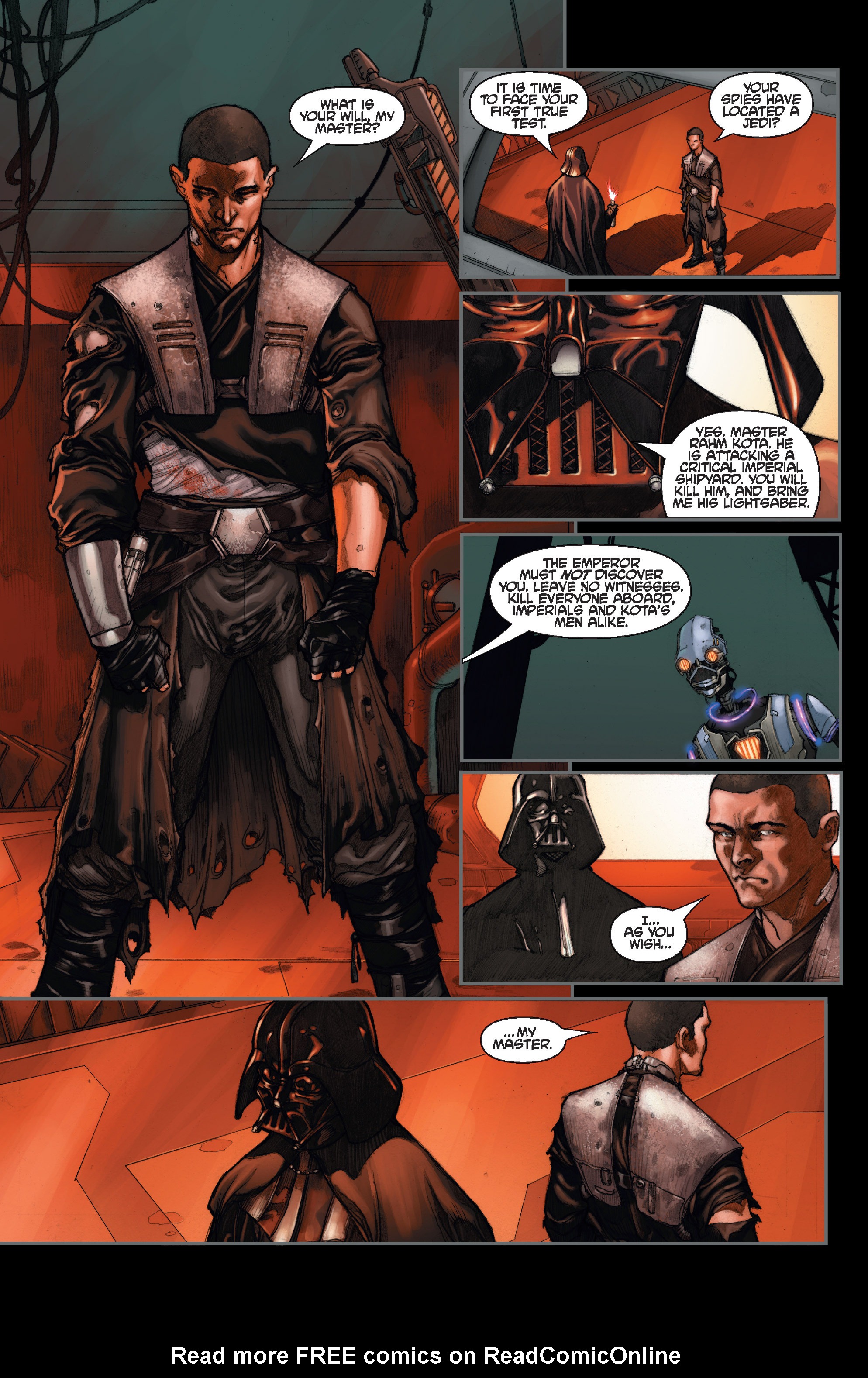 Read online Star Wars: The Force Unleashed comic -  Issue # Full - 12