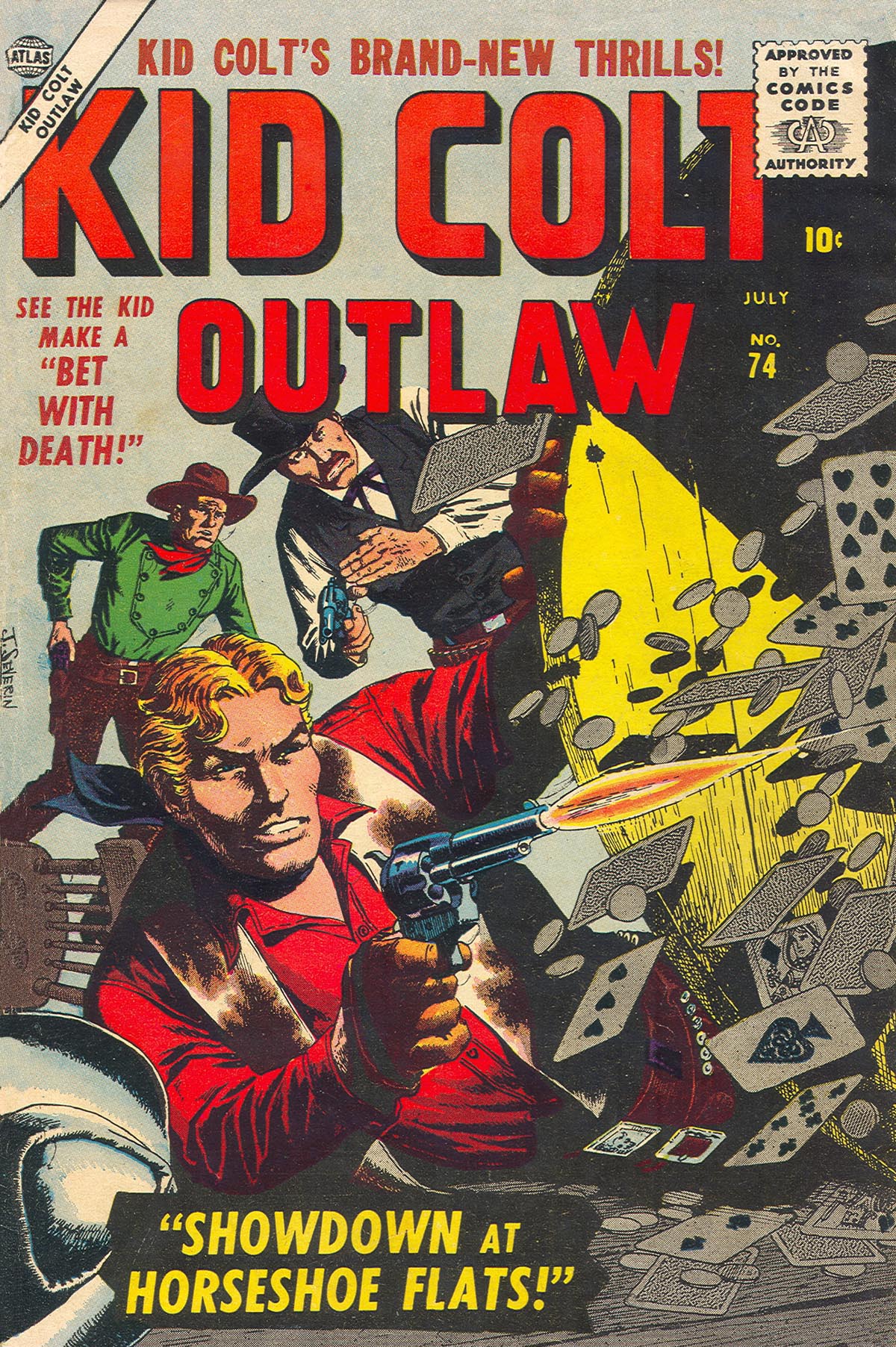Read online Kid Colt Outlaw comic -  Issue #74 - 1