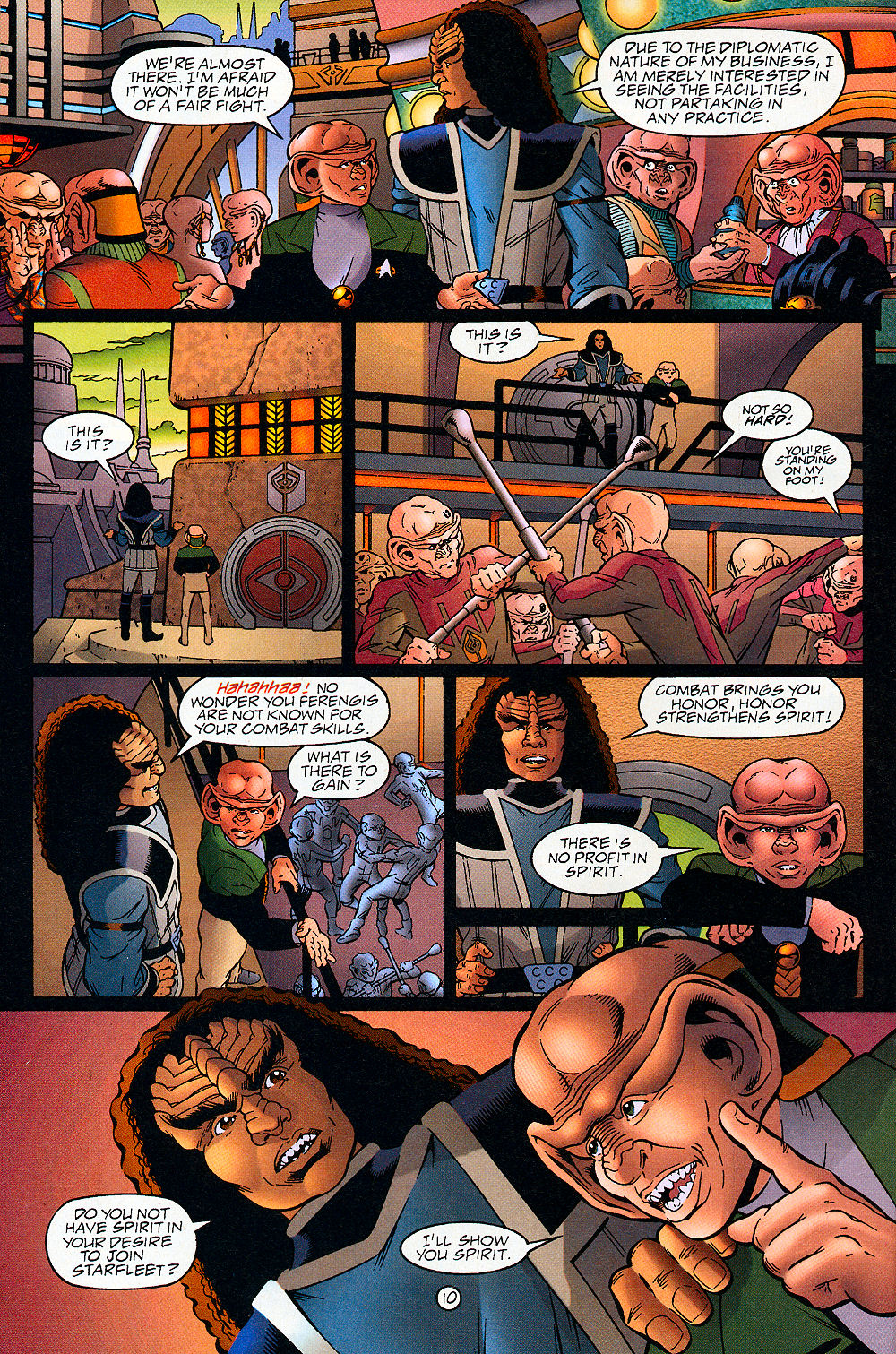 Read online Star Trek: Deep Space Nine: Celebrity Series comic -  Issue #2 - 12