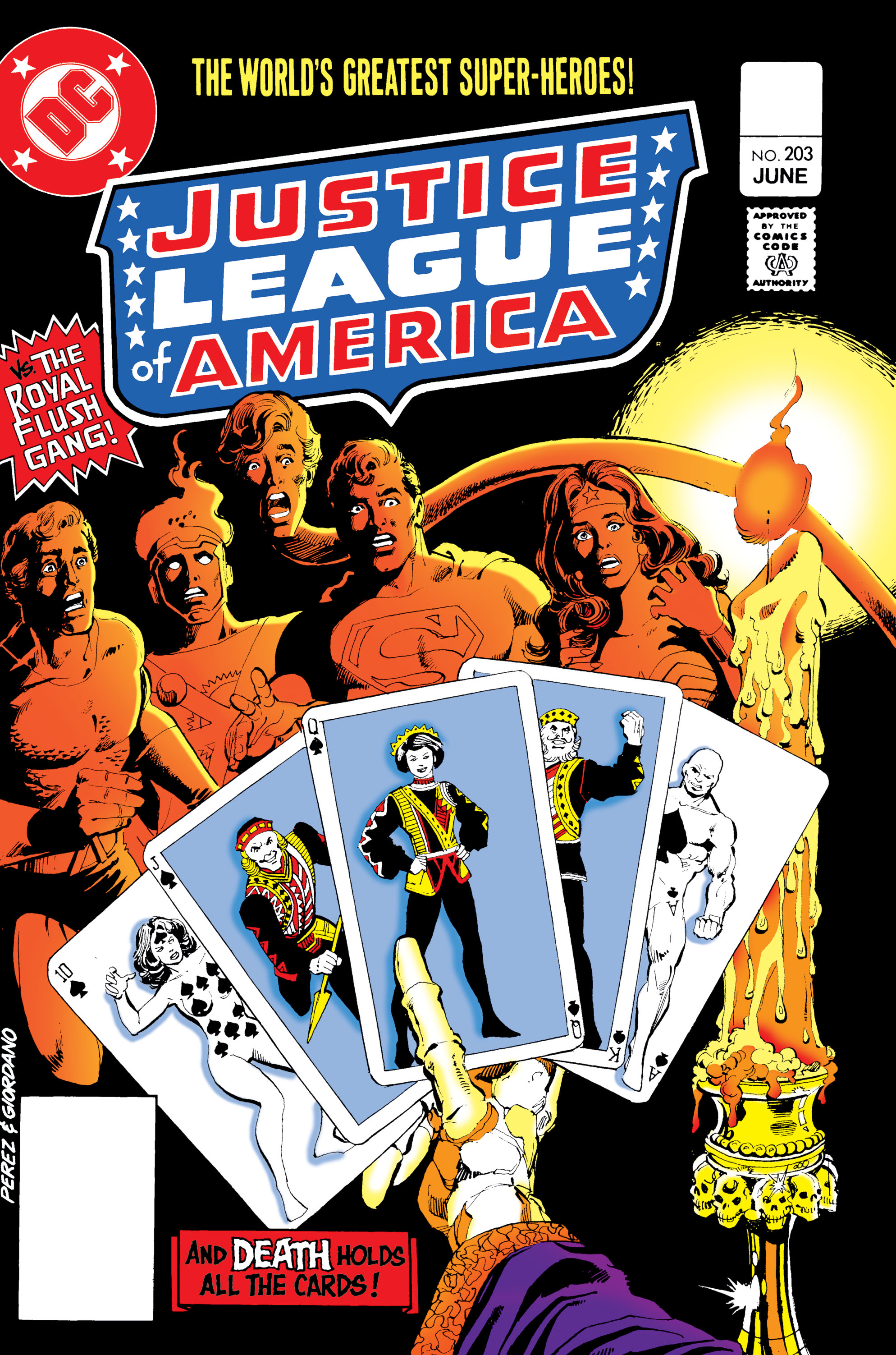 Read online Justice League of America (1960) comic -  Issue #203 - 1