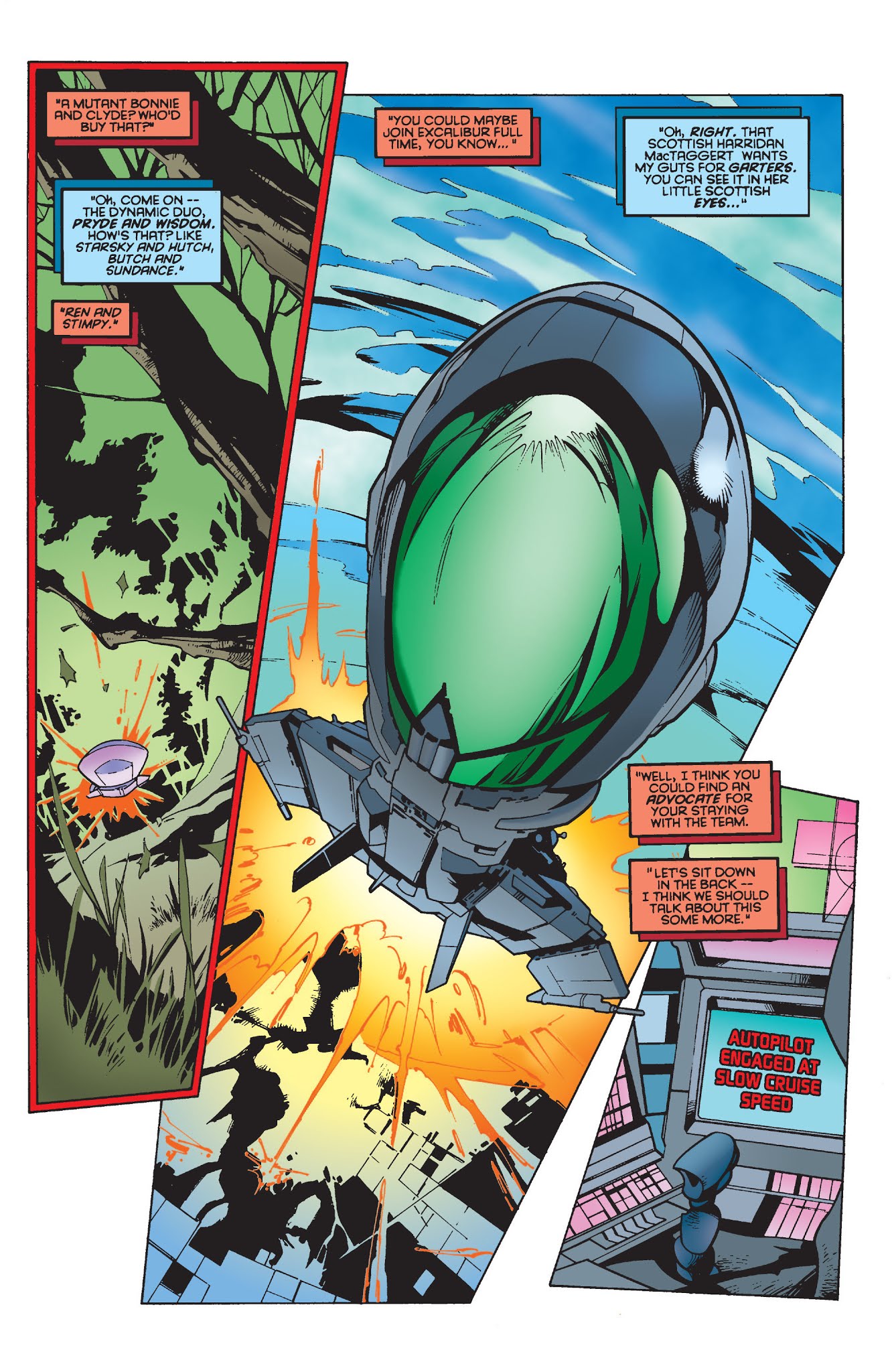 Read online Excalibur Visionaries: Warren Ellis comic -  Issue # TPB 1 (Part 2) - 106