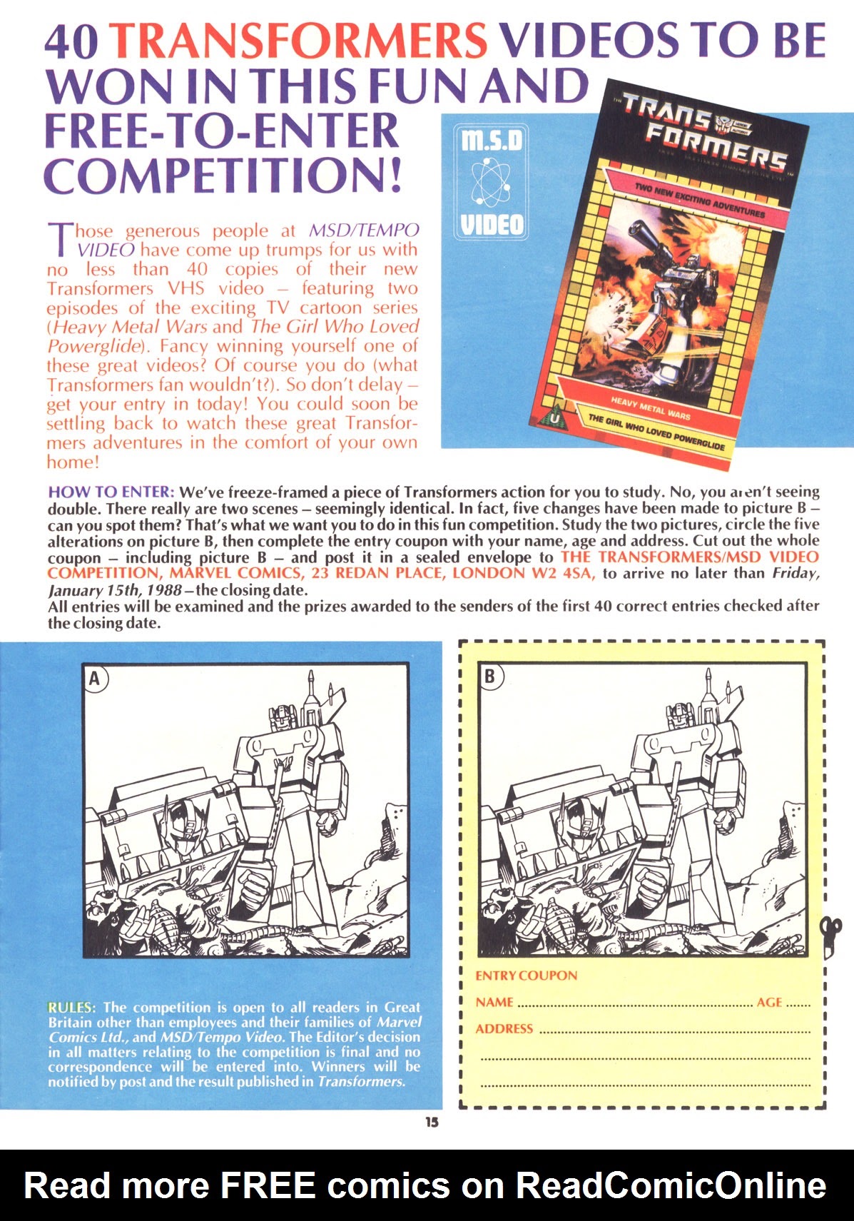 Read online The Transformers (UK) comic -  Issue #145 - 14