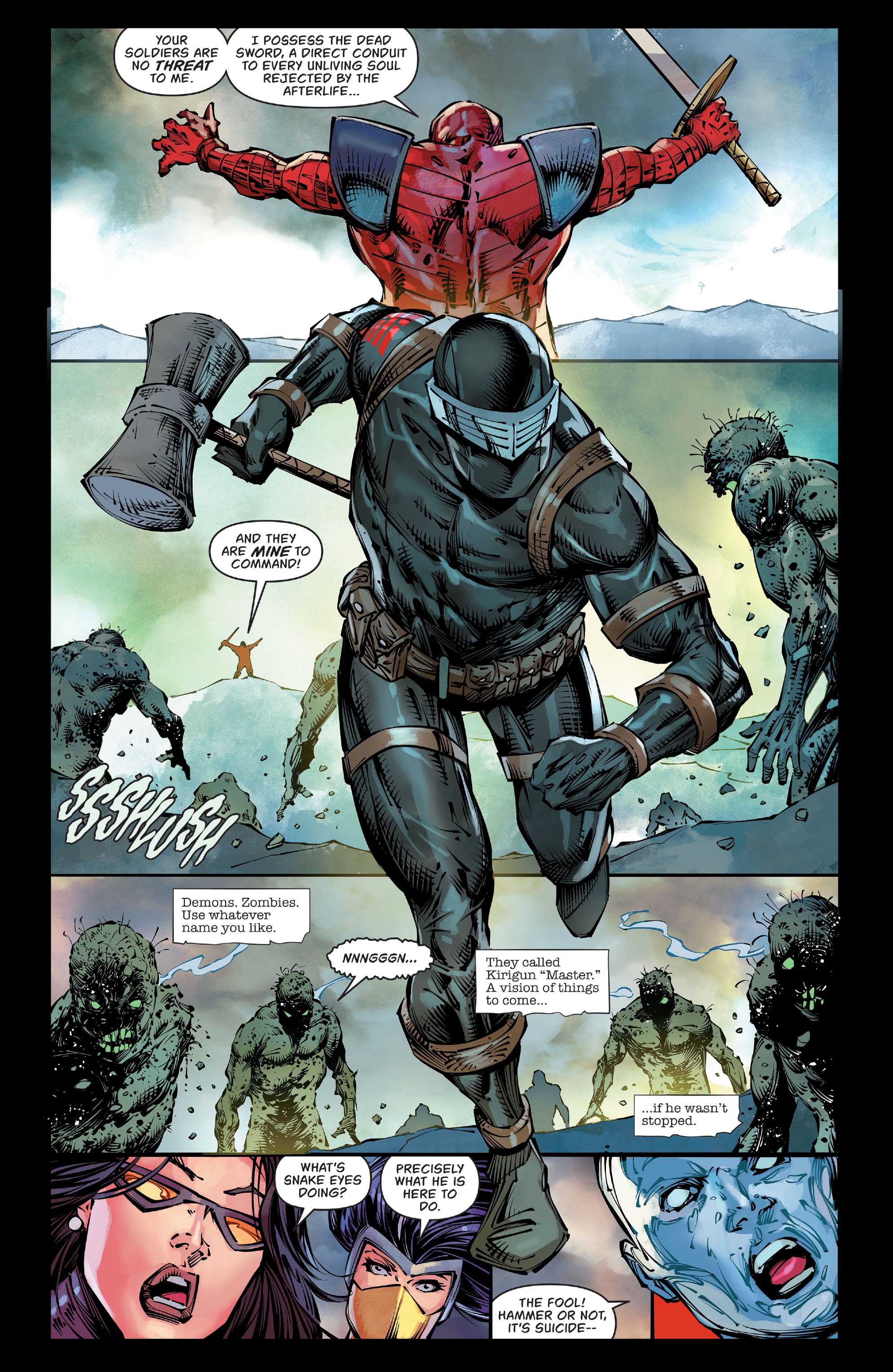 Read online Snake Eyes: Deadgame comic -  Issue #5 - 13