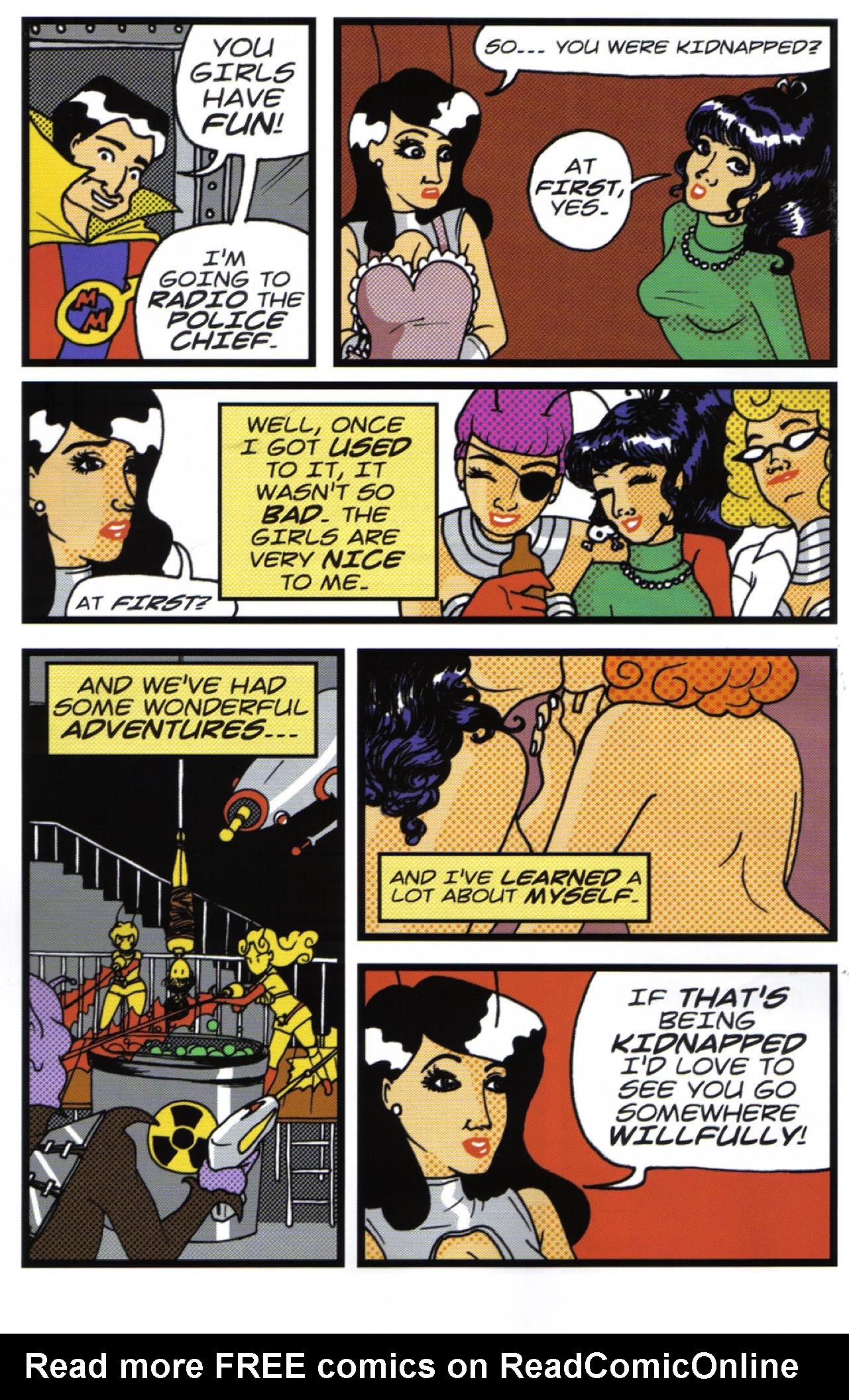 Read online I Was Kidnapped By Lesbian Pirates From Outer Space comic -  Issue #6 - 8